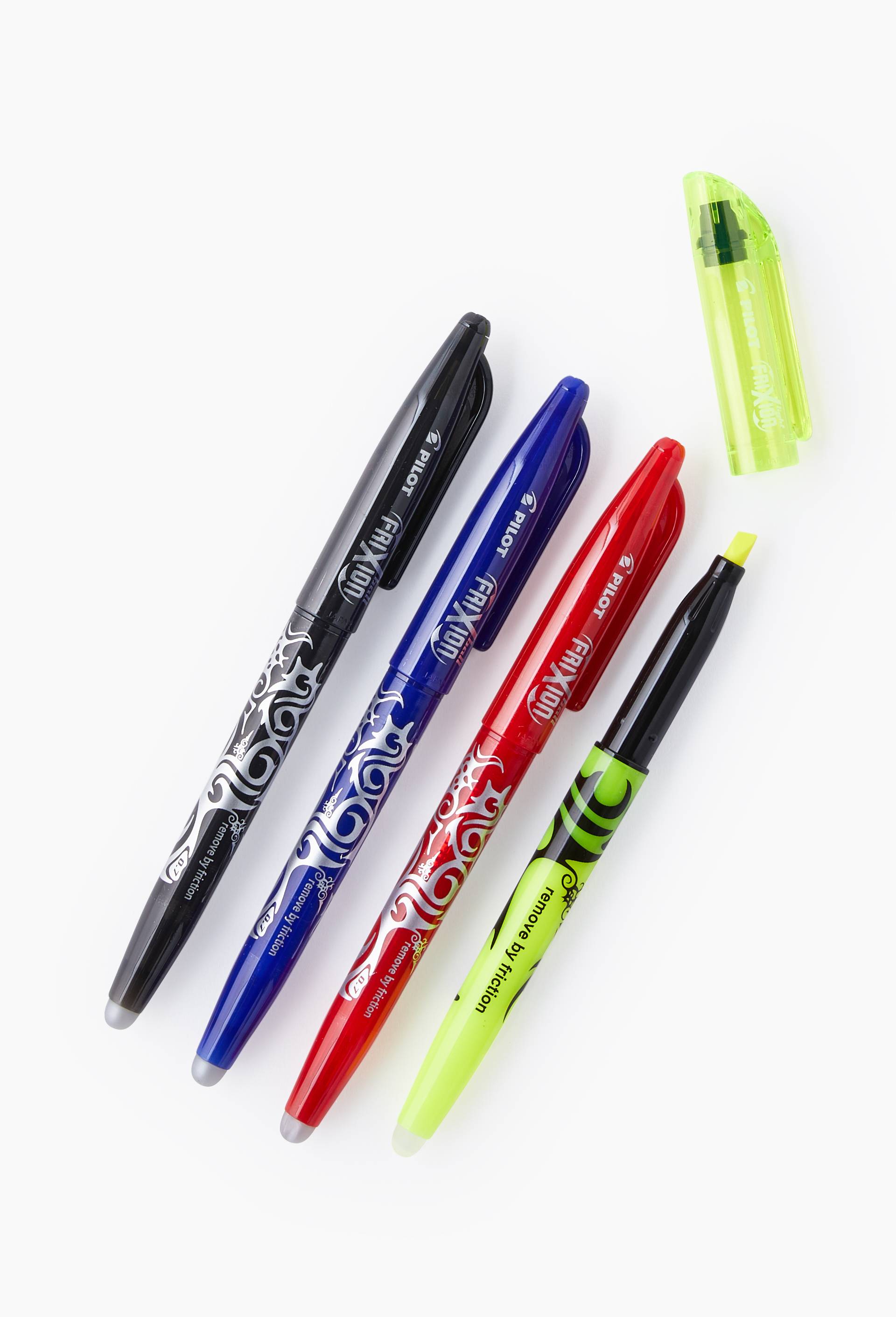 Pilot -  3 Rollers effa&ccedil;ables + 1 surligneur Frixion Ball, , large image number 1