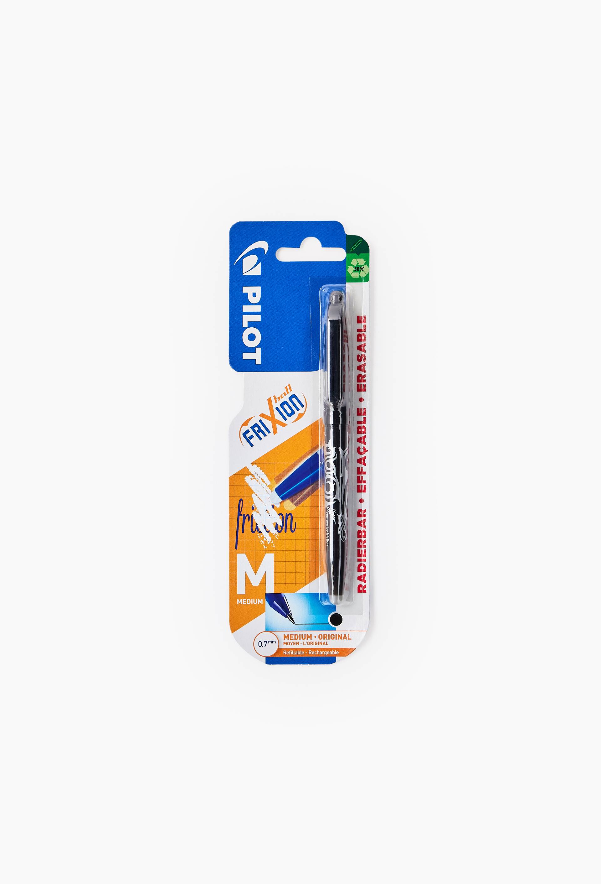 Stylo roller Frixion noir 0,7mm, , large image number 0