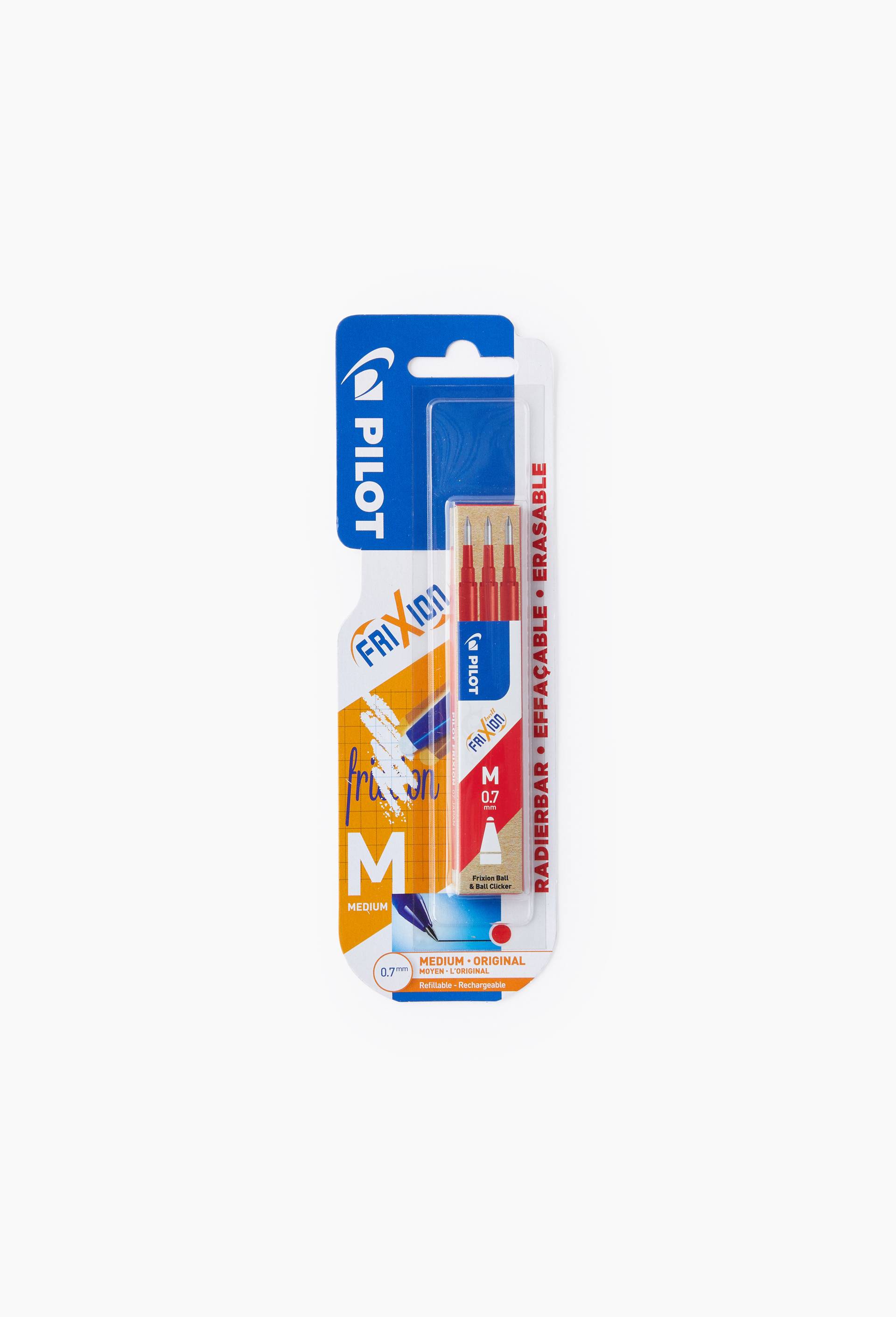 Pilot - 3 recharges FriXion Ball, encre rouge