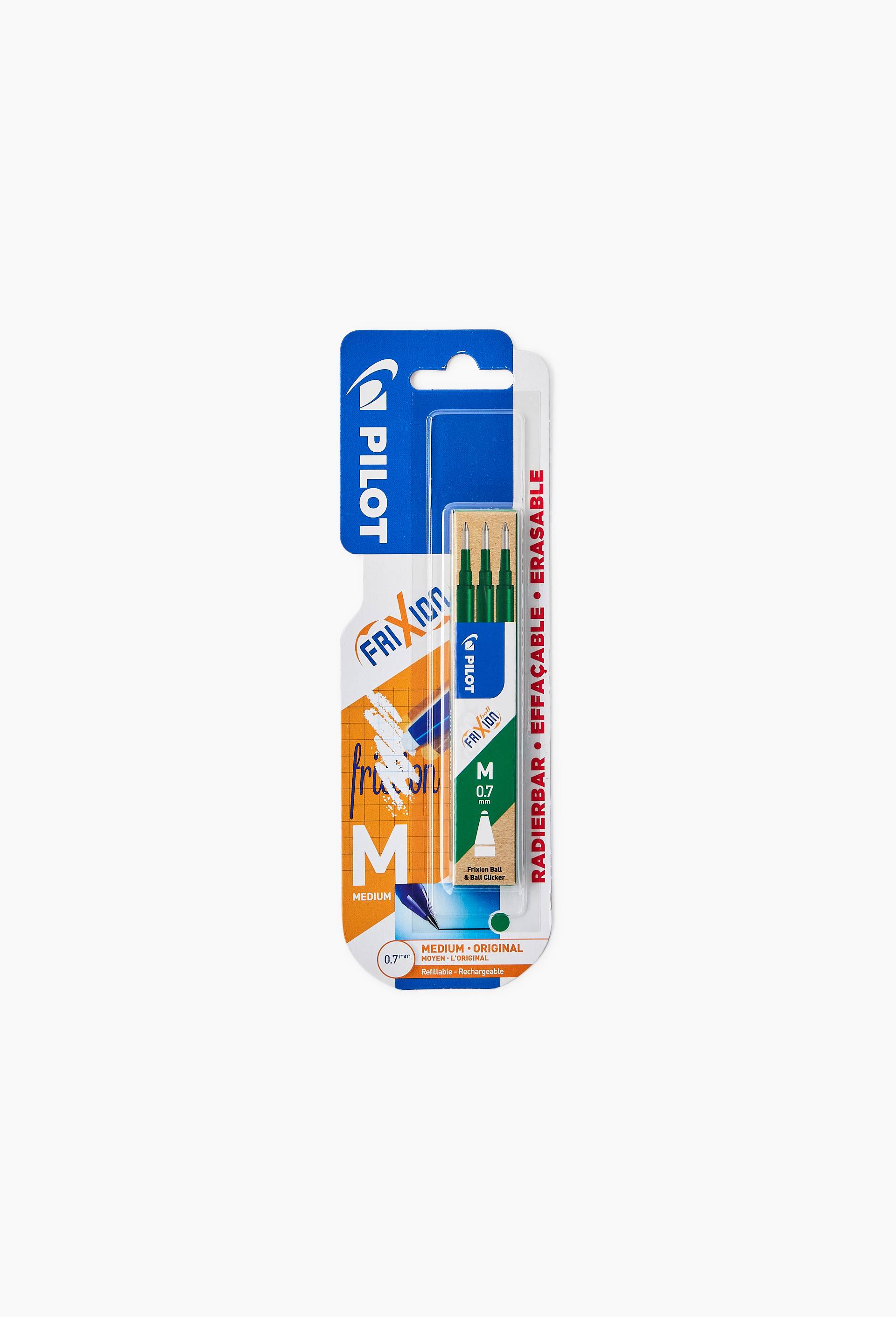 Pilot - 3 recharges FriXion Ball, encre verte