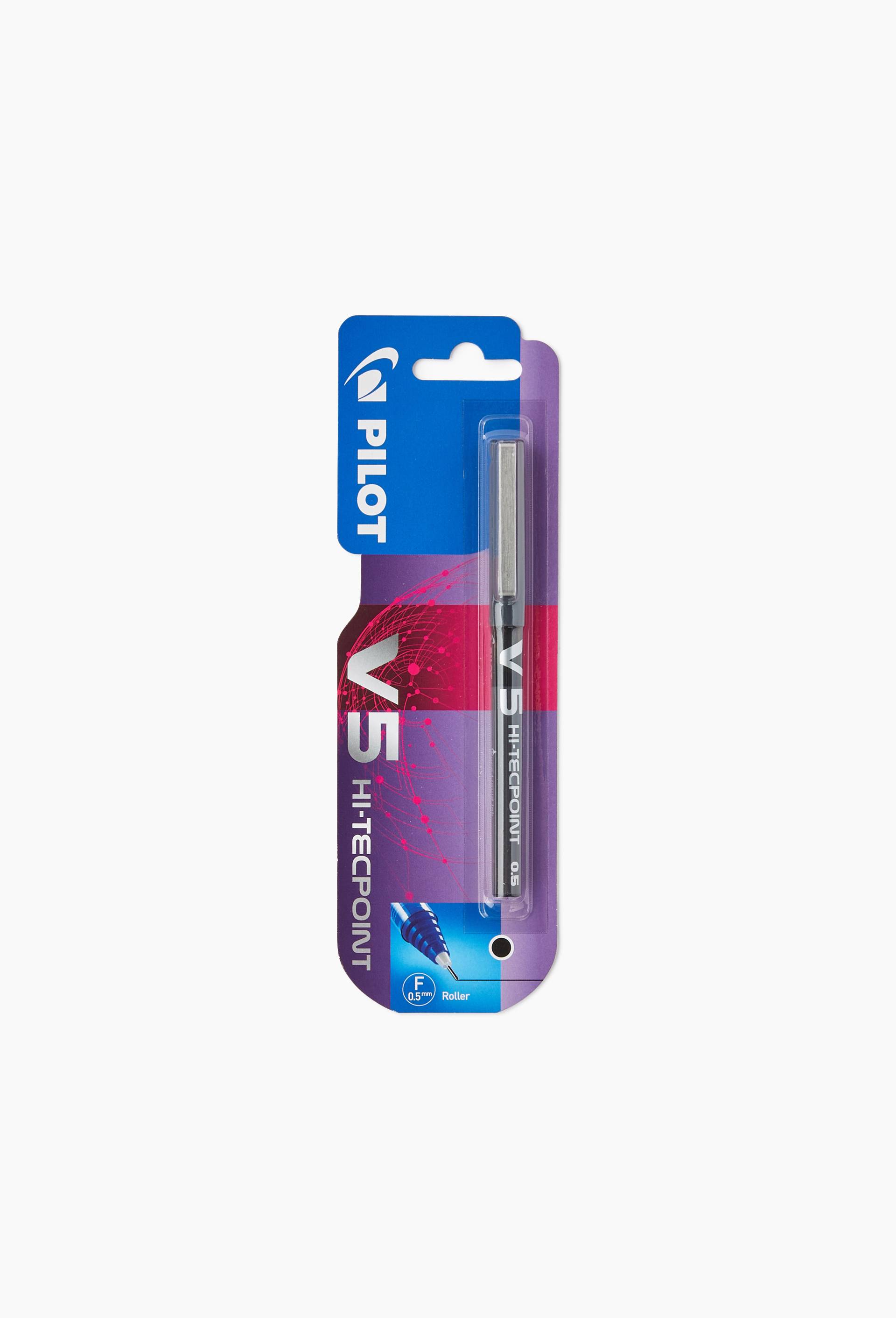 Stylo roller V5 noir, , large image number 0