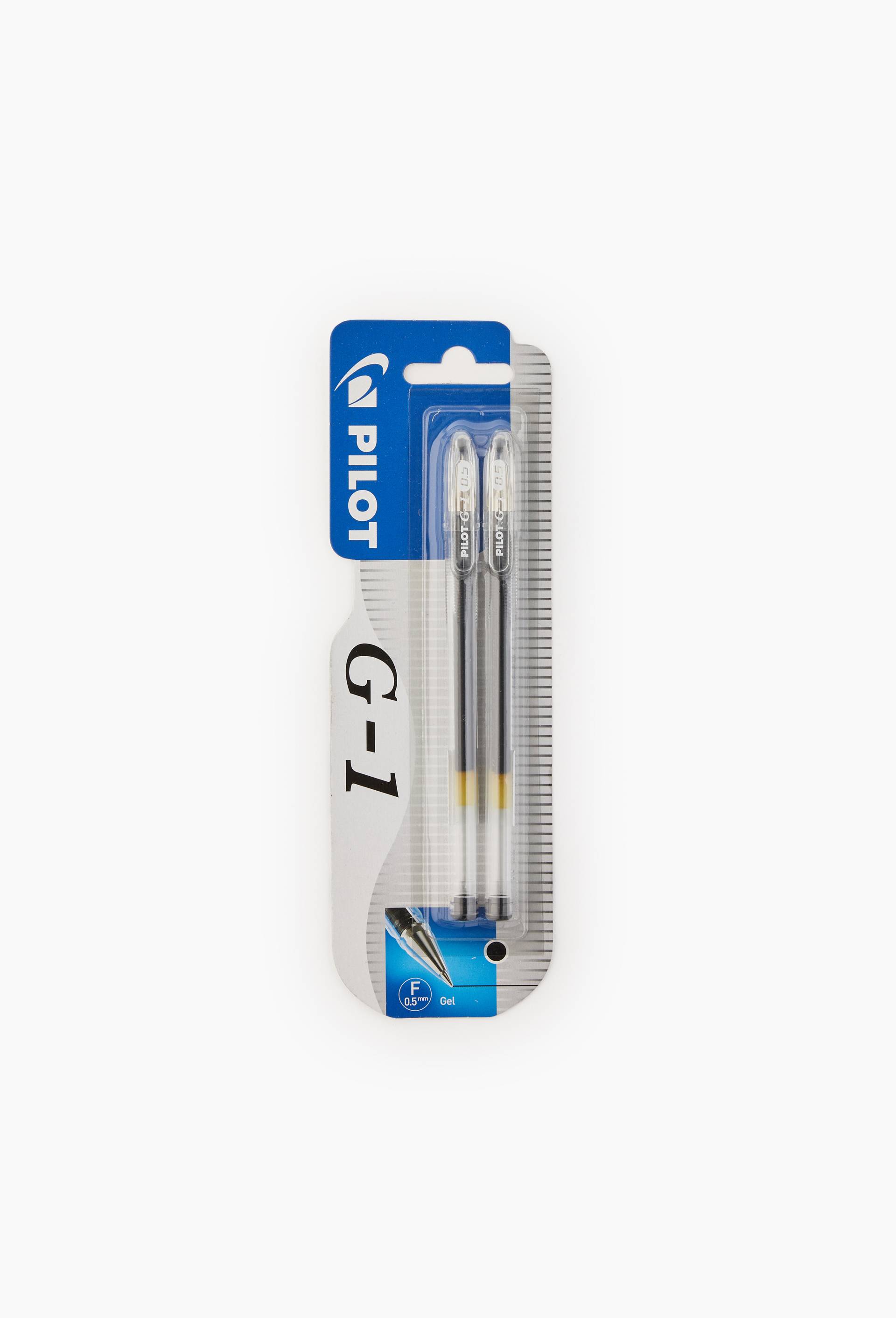 Pilot - 2 stylos-bille G-1, encre gel noire, pointe fine, , large image number 0