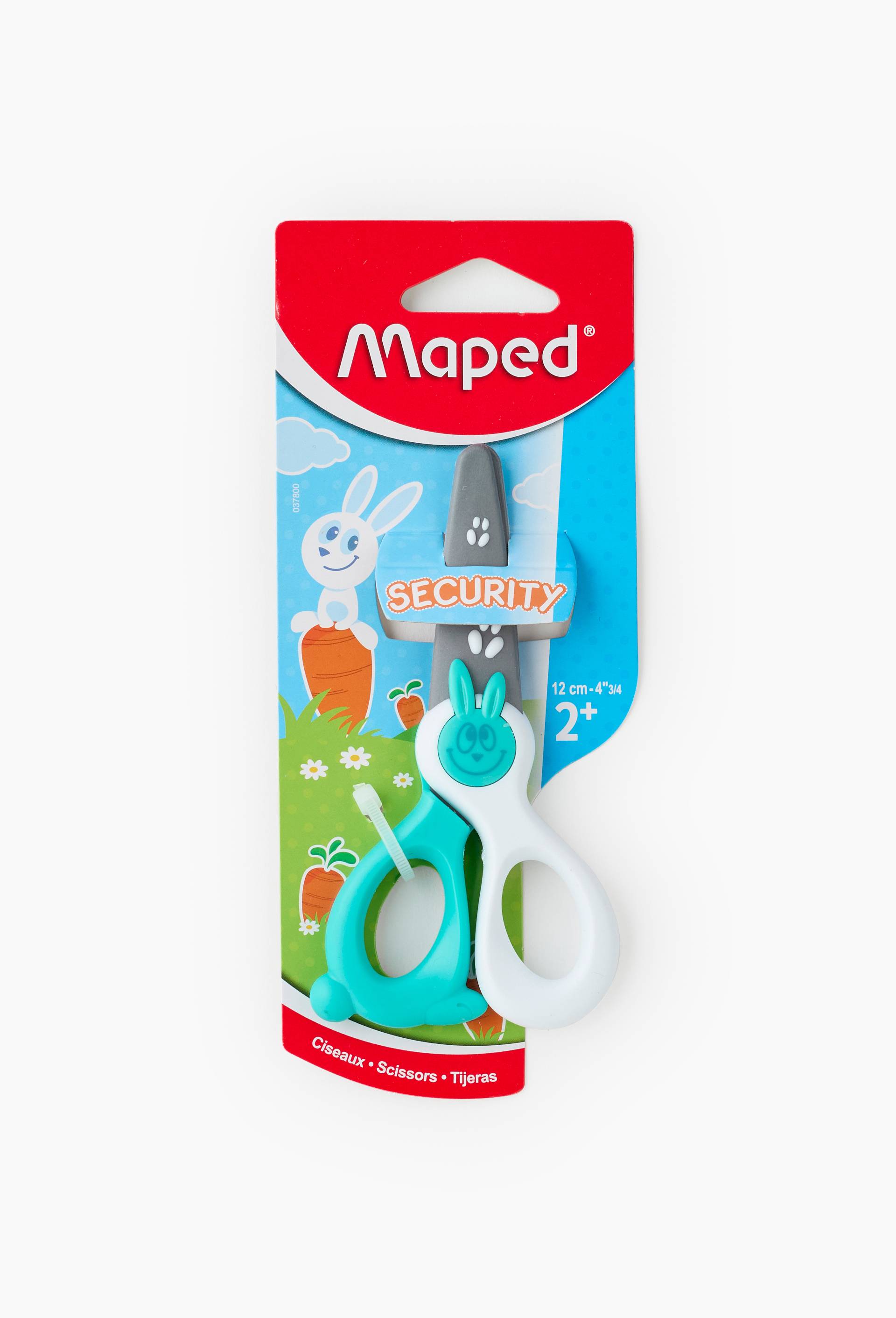 Ciseaux lames plastiques Kidcut, 12cm, , large image number 0