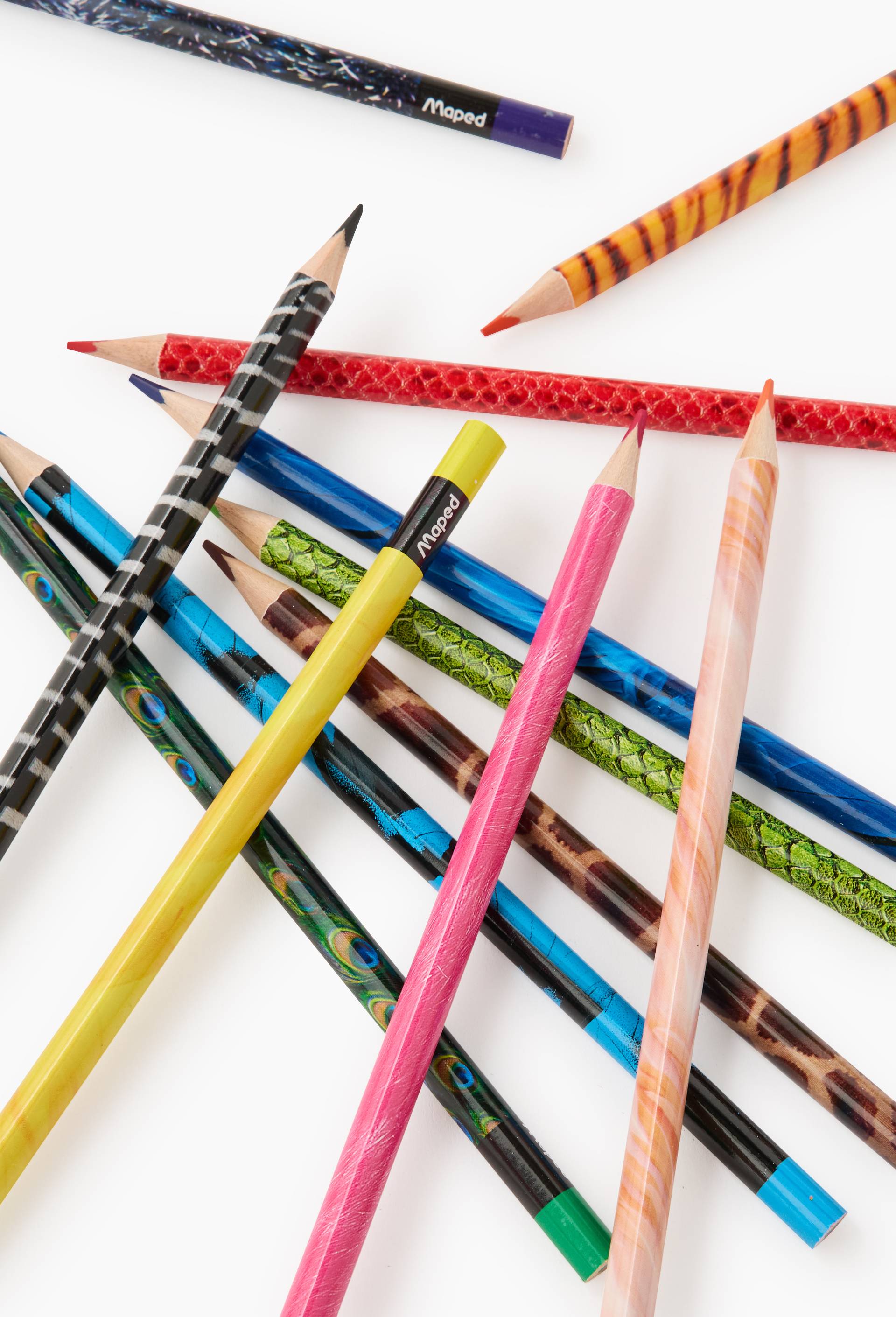 12 crayons de couleurs - Color'peps Animals, , large image number 1