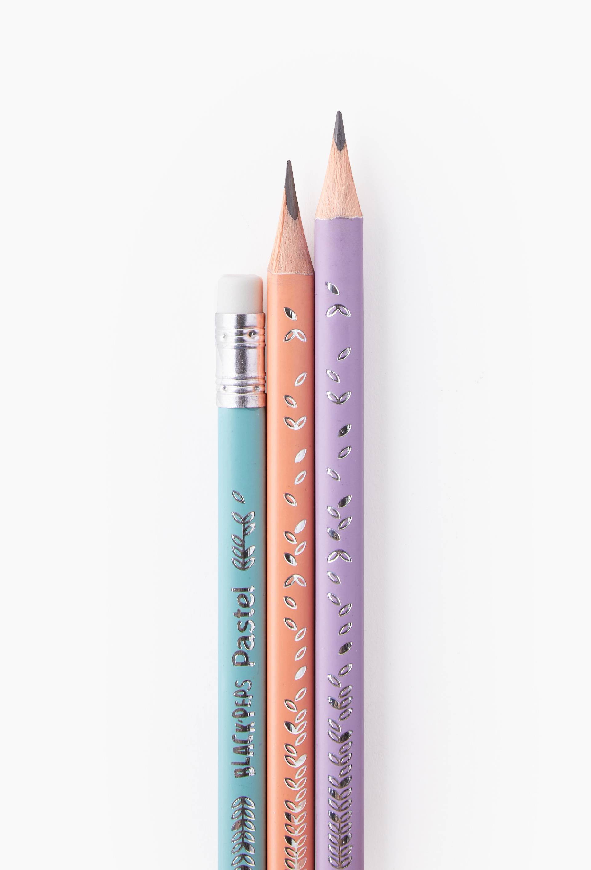 CRAYONS HB GOMME PASTEL X3, , large image number 1