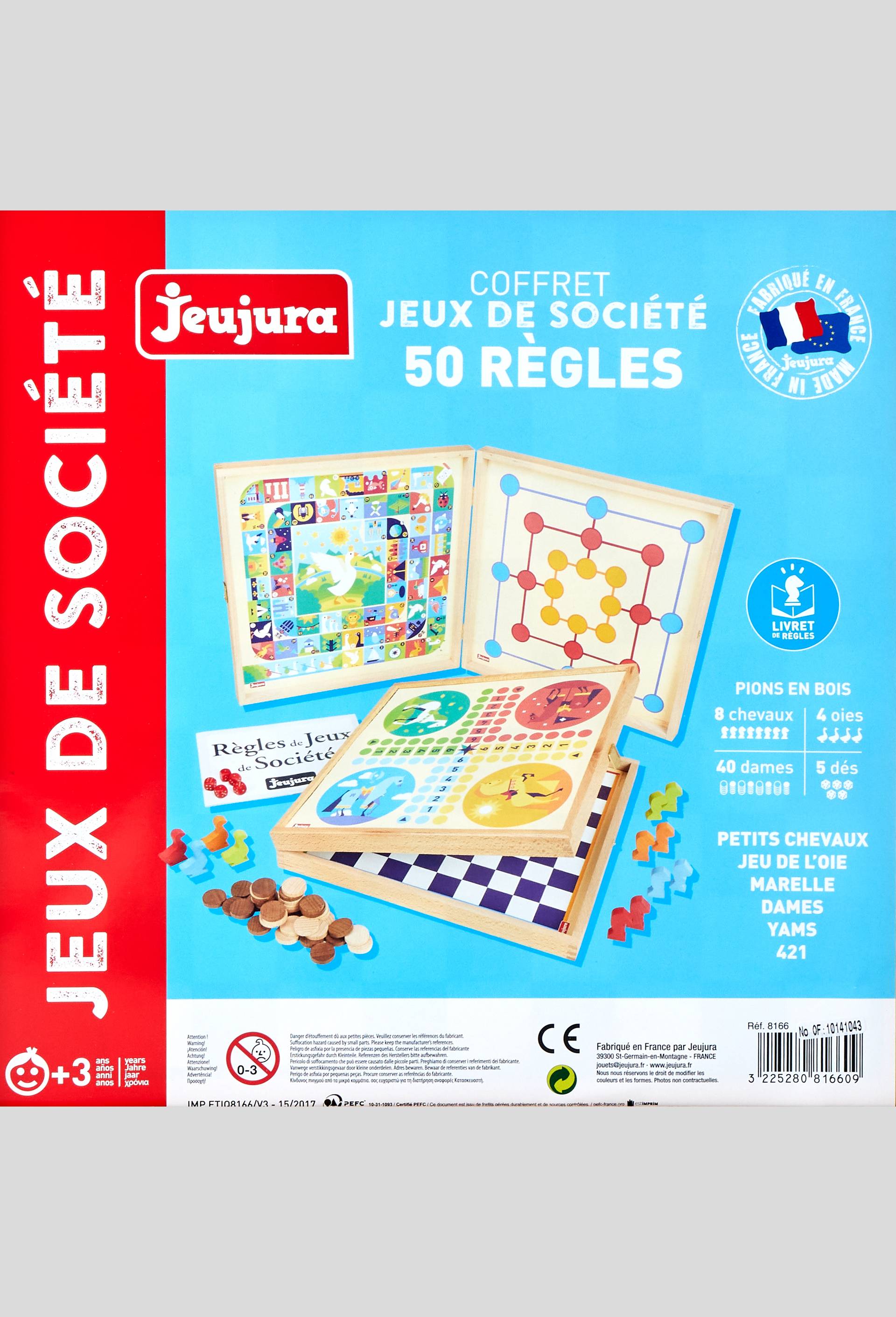 Coffret 50 r&egrave;gles + pions bo, , large image number 1
