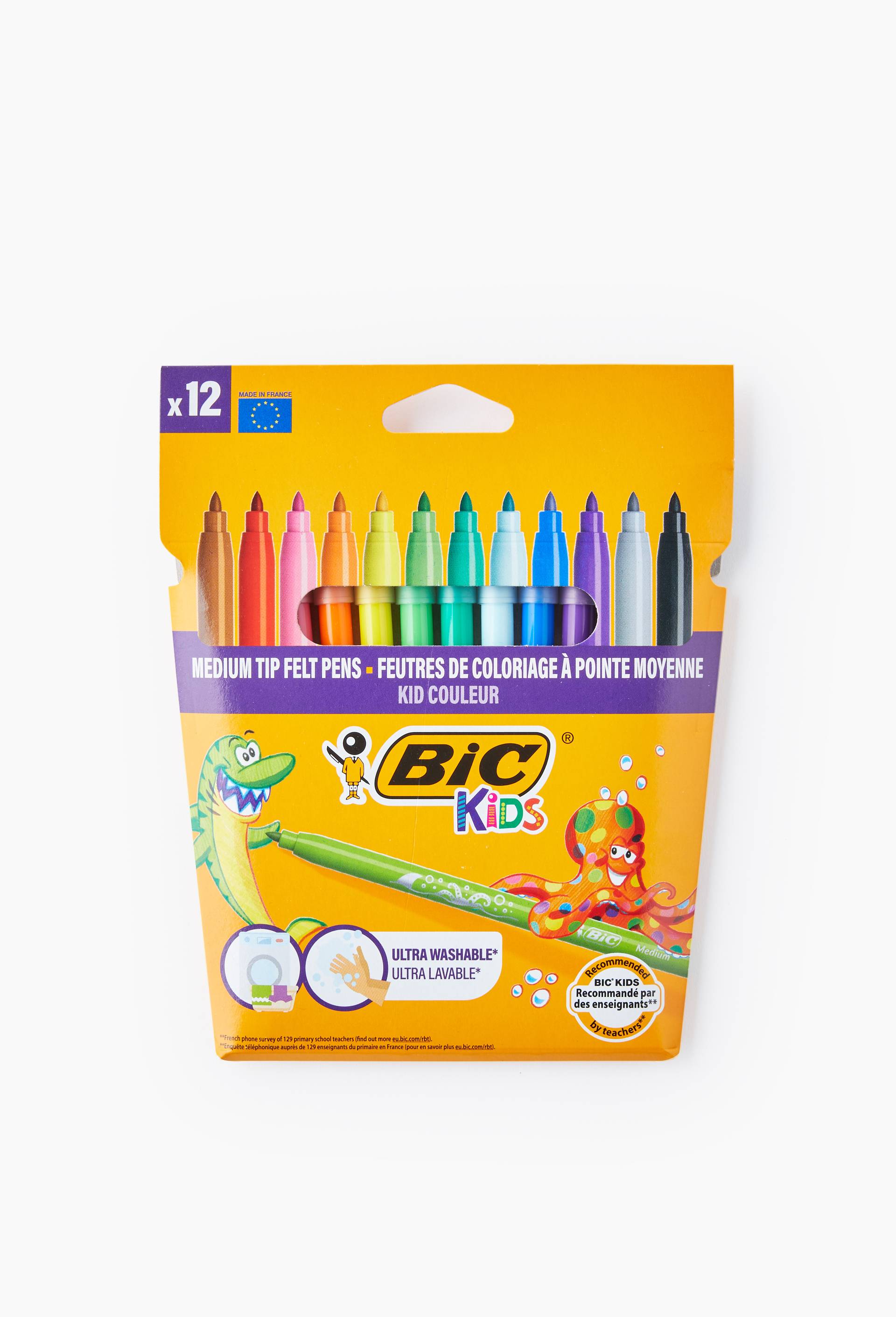 12 feutres kid couleurs, , large image number 0