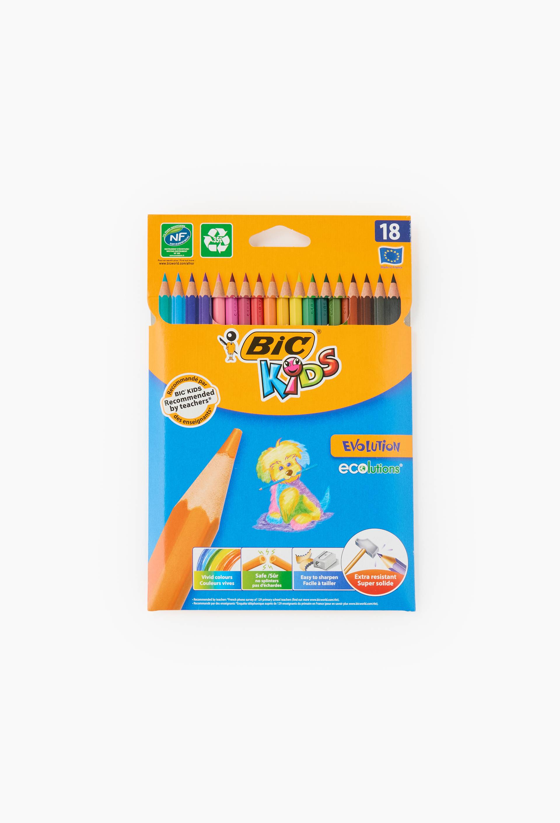 18 crayons de couleur Evolution, , large image number 0