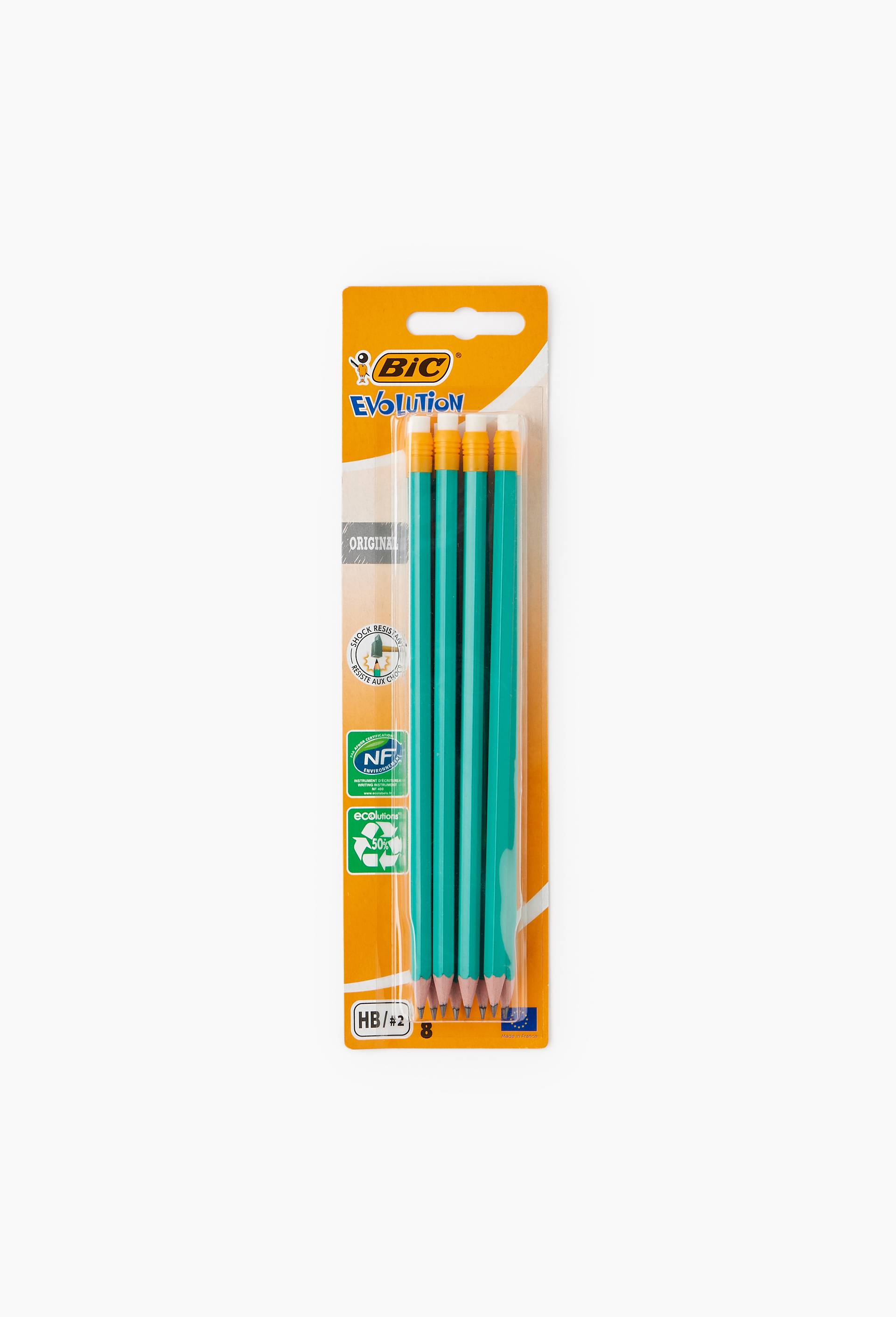 8 CRAYONS GRAPHITE HB, , large image number 1