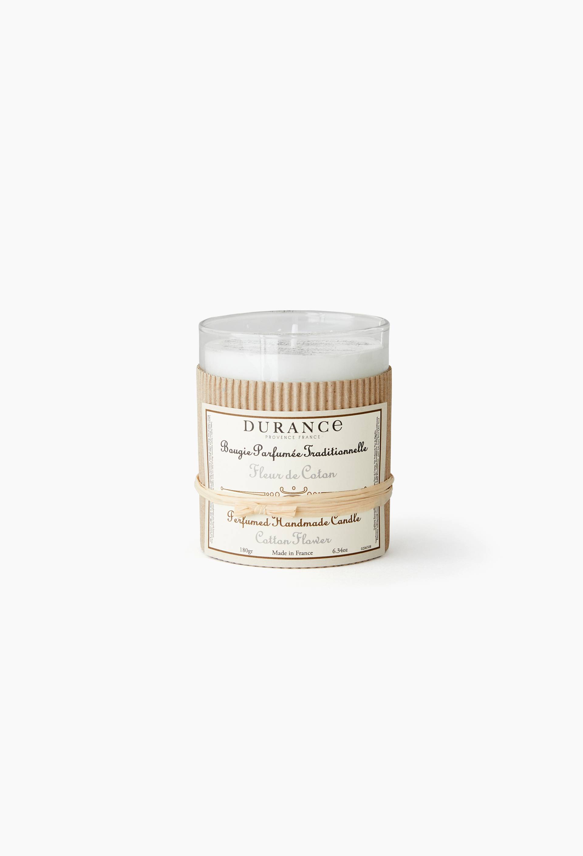 Bougie artisanale parfum&eacute;e Fleurs de Coton , 180 gr, , large image number 0.0