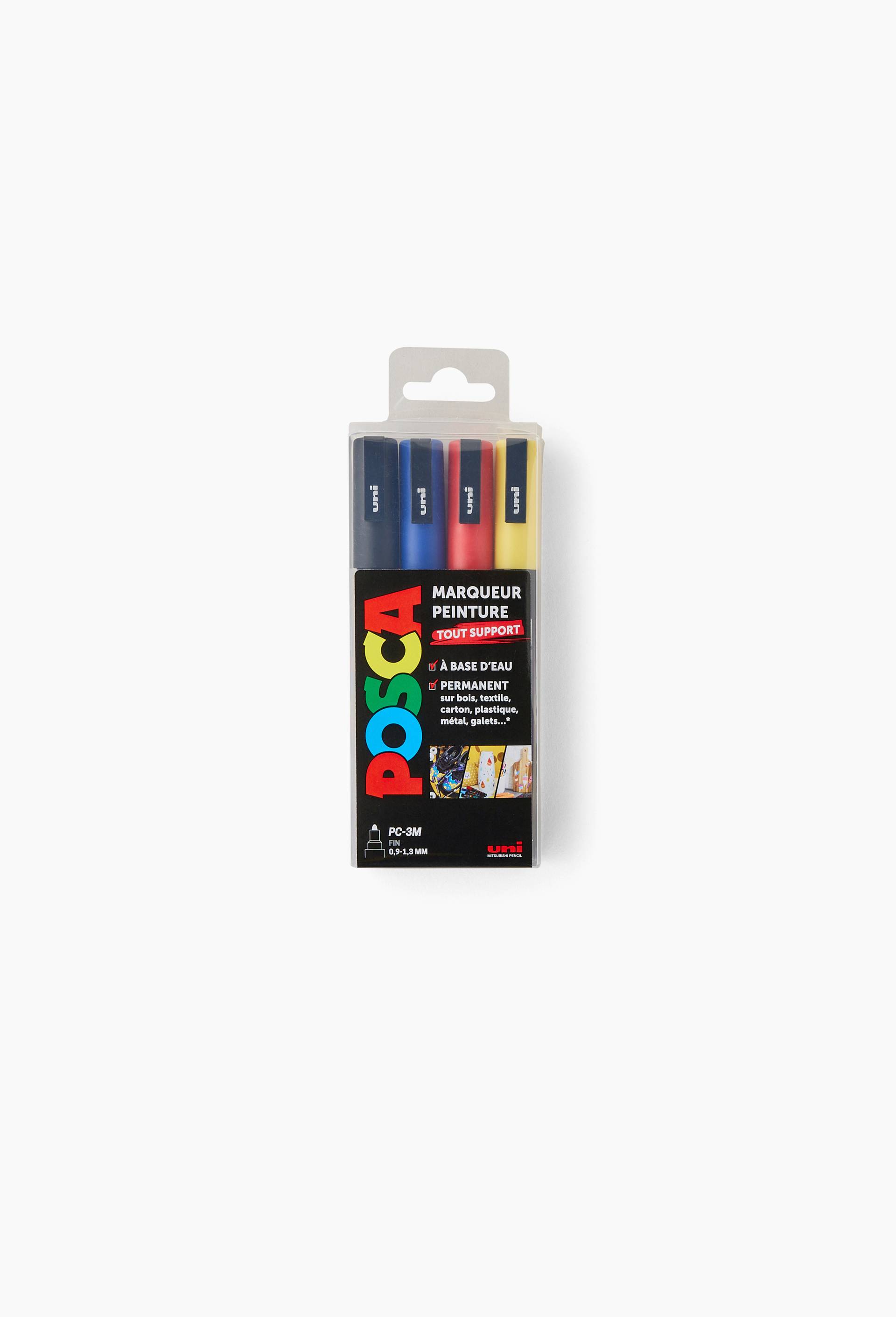 Lot de 4 posca pointe fine, , large image number 0.0