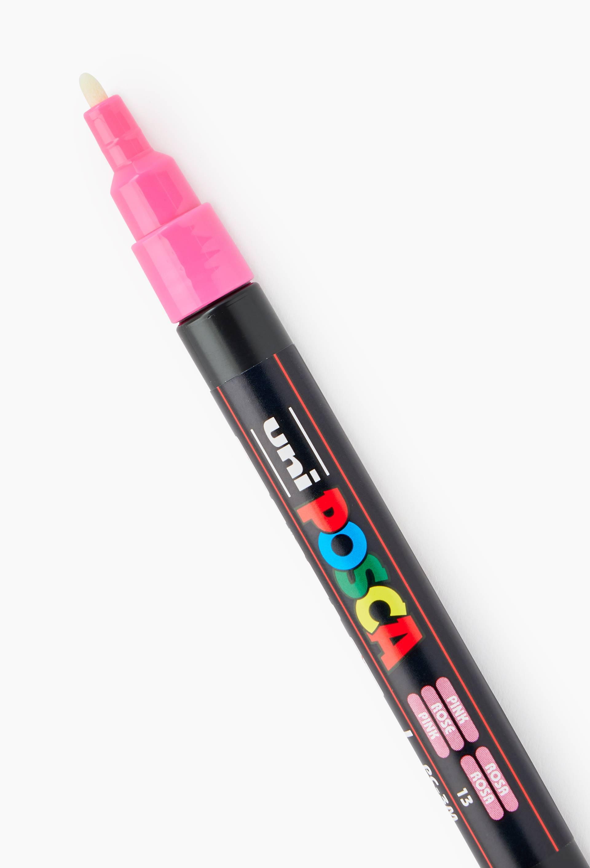 Set de 4 POSCA pointe moyenne assortis roses, , large image number 1