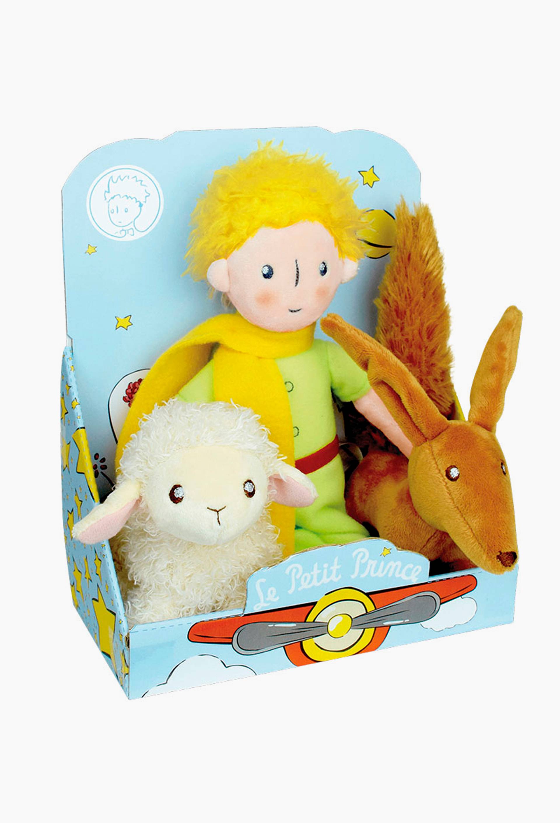 Coffret 3 peluches - Le Petit Prince - 25 cm, , large image number 0.0
