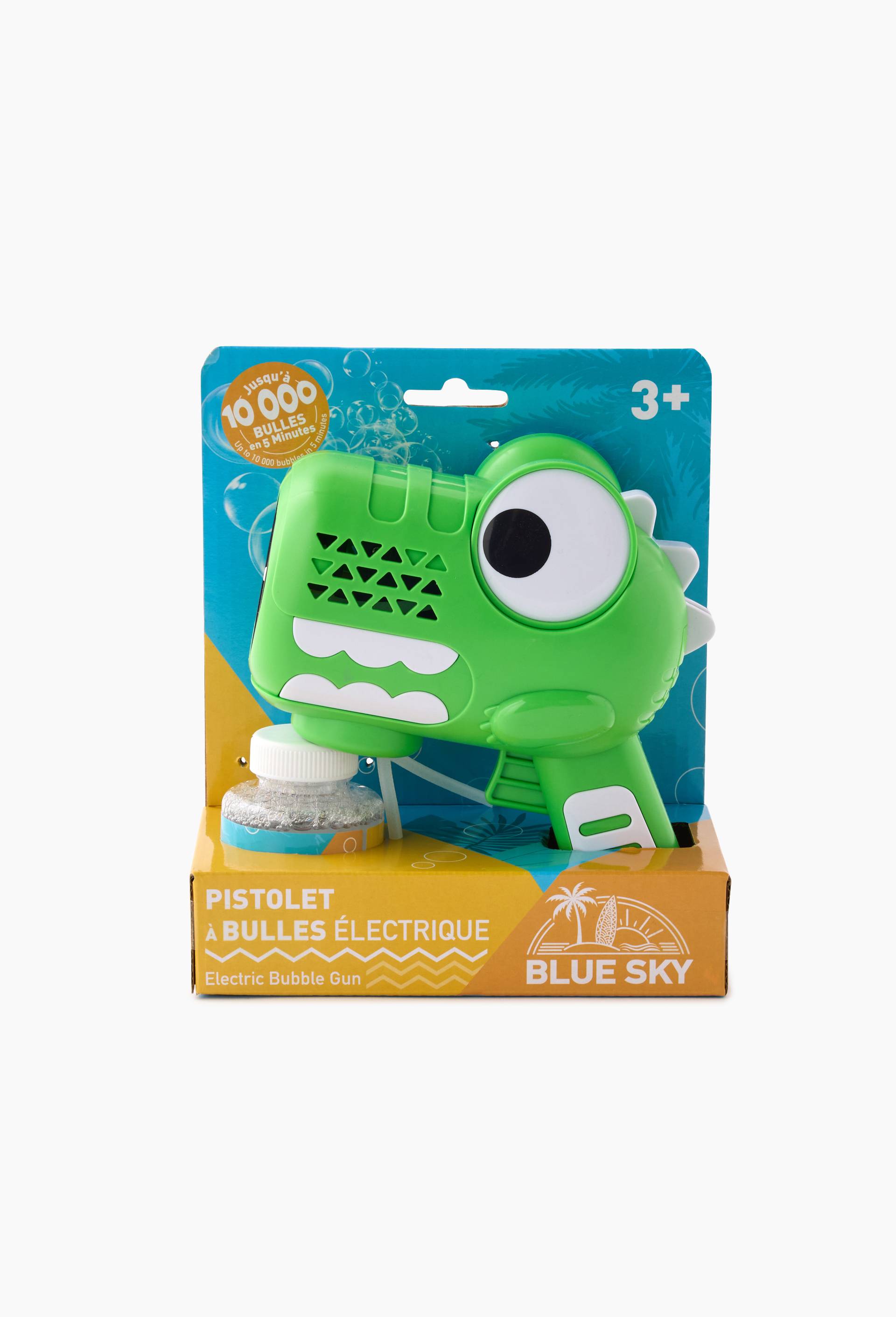 PISTOLET A BULLES ELECT DINO, , large image number 1