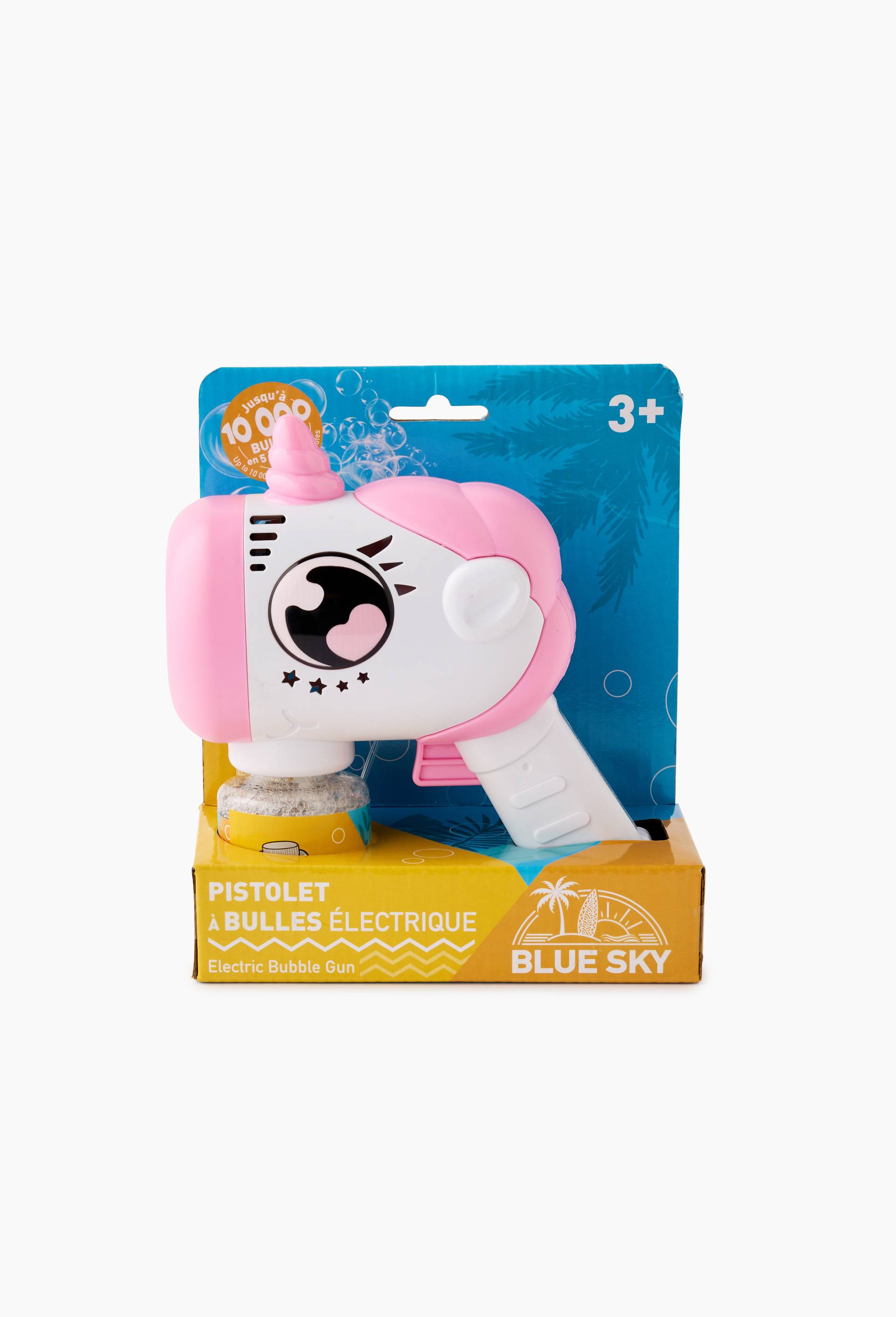 PISTOLET BULLES ELECT LICORNE, , large image number 1