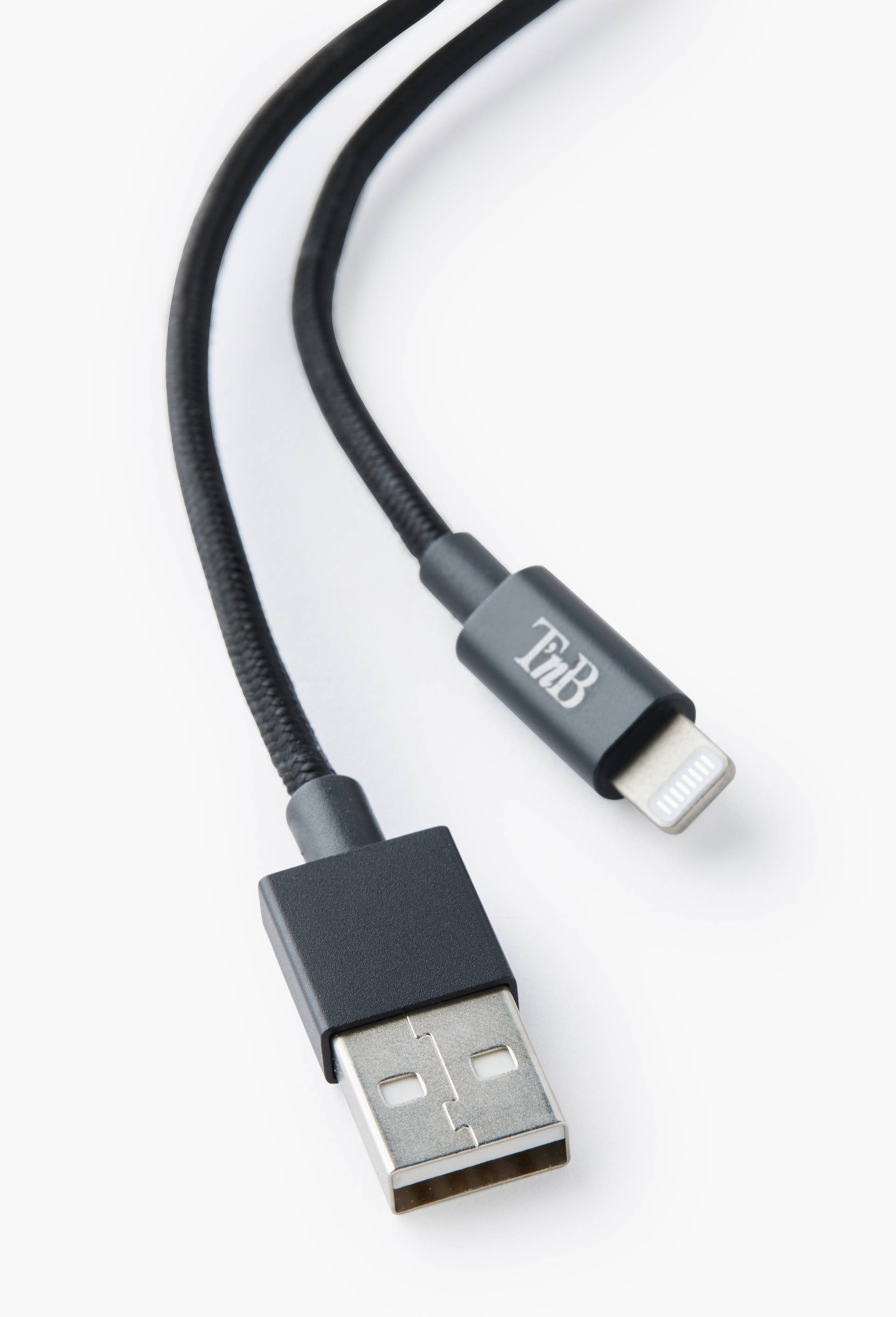 C&acirc;ble Lightning tress&eacute; TNB, 2m, &eacute;l&eacute;gant et r&eacute;sistant, certifi&eacute; Apple, , large image number 1