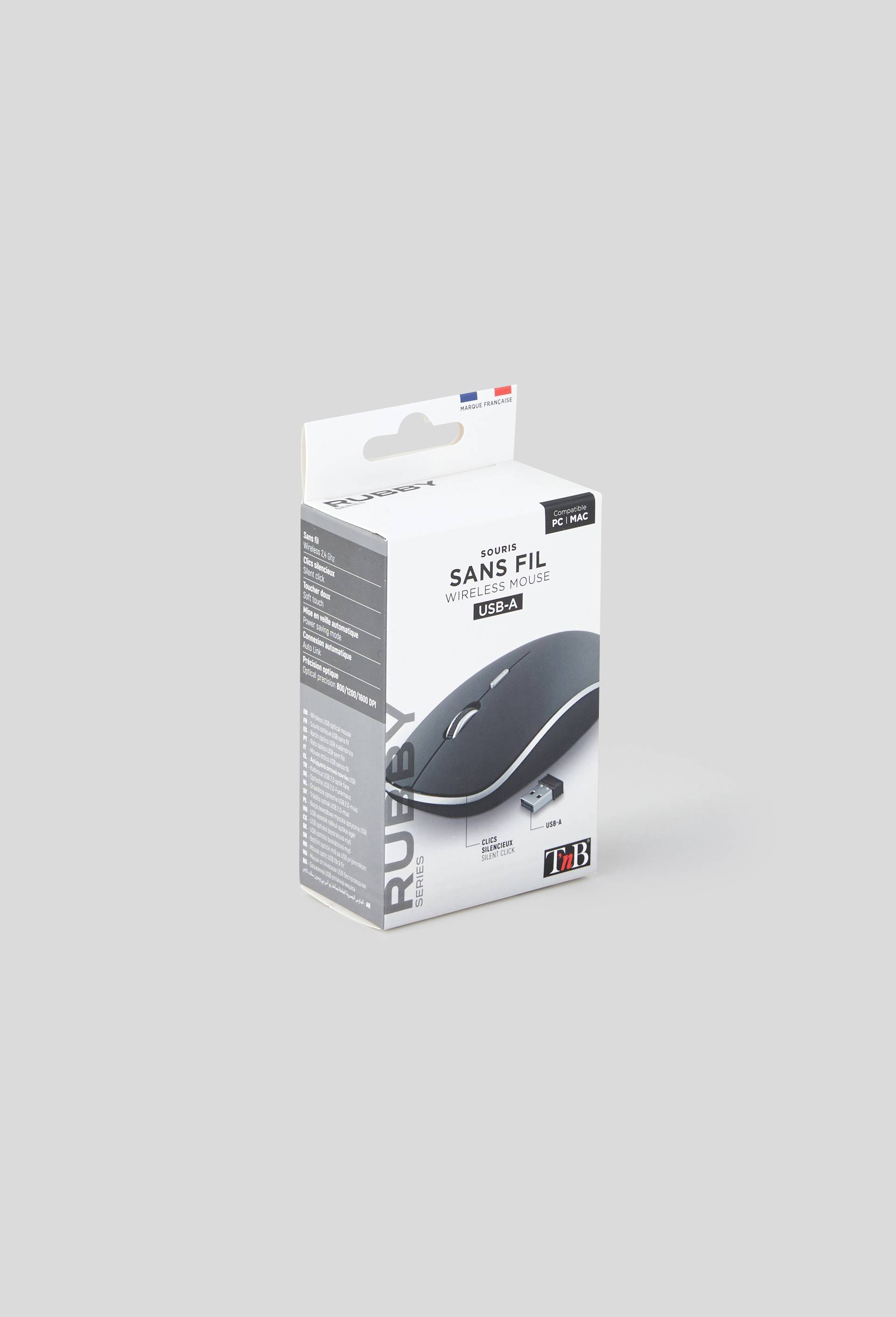 Souris sans fil TNB Rubby, compacte, &eacute;l&eacute;gante et silencieuse, , large image number 0
