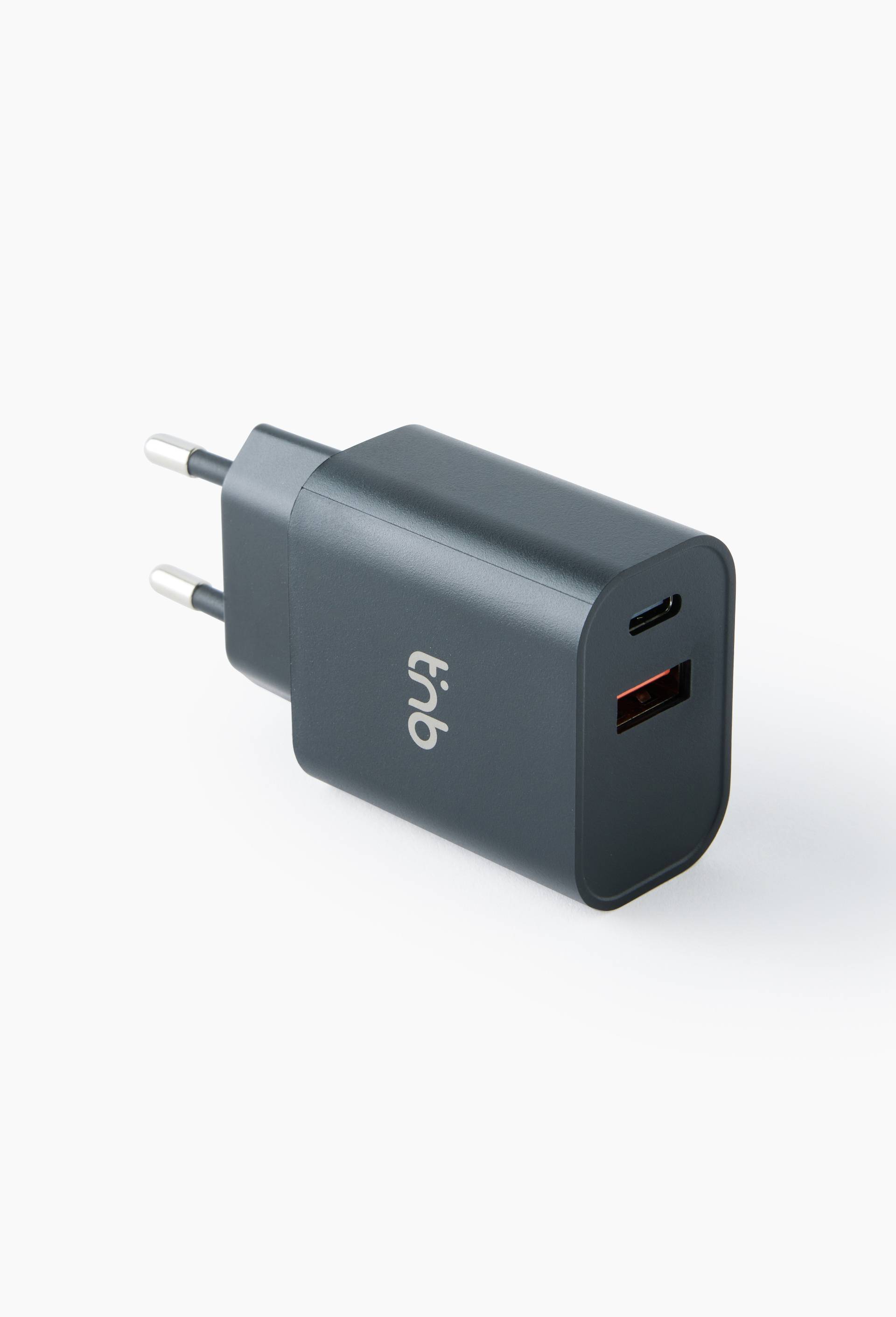 Chargeur secteur 1 usb 1 usb-c, 30 watts, , large image number 1