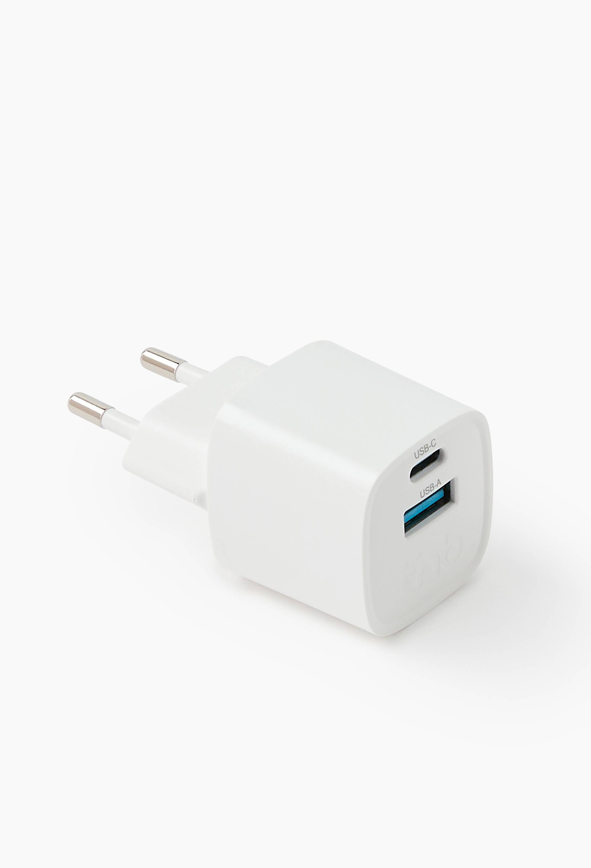 Chargeur secteur 1 USB Type-C + 1 USB-A GAN 30W, , large image number 0.0