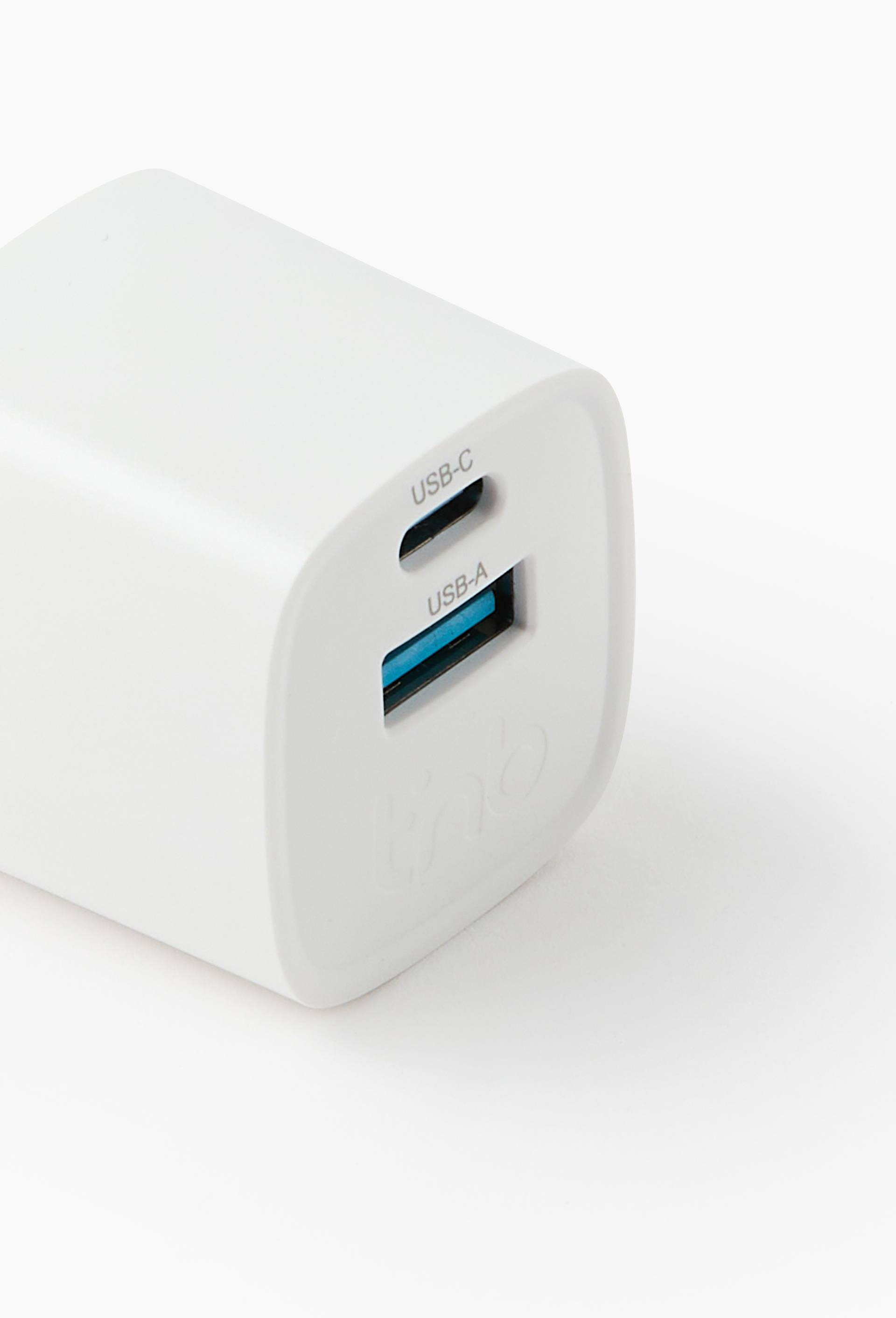 Chargeur secteur 1 USB Type-C + 1 USB-A GAN 30W, , large image number 1