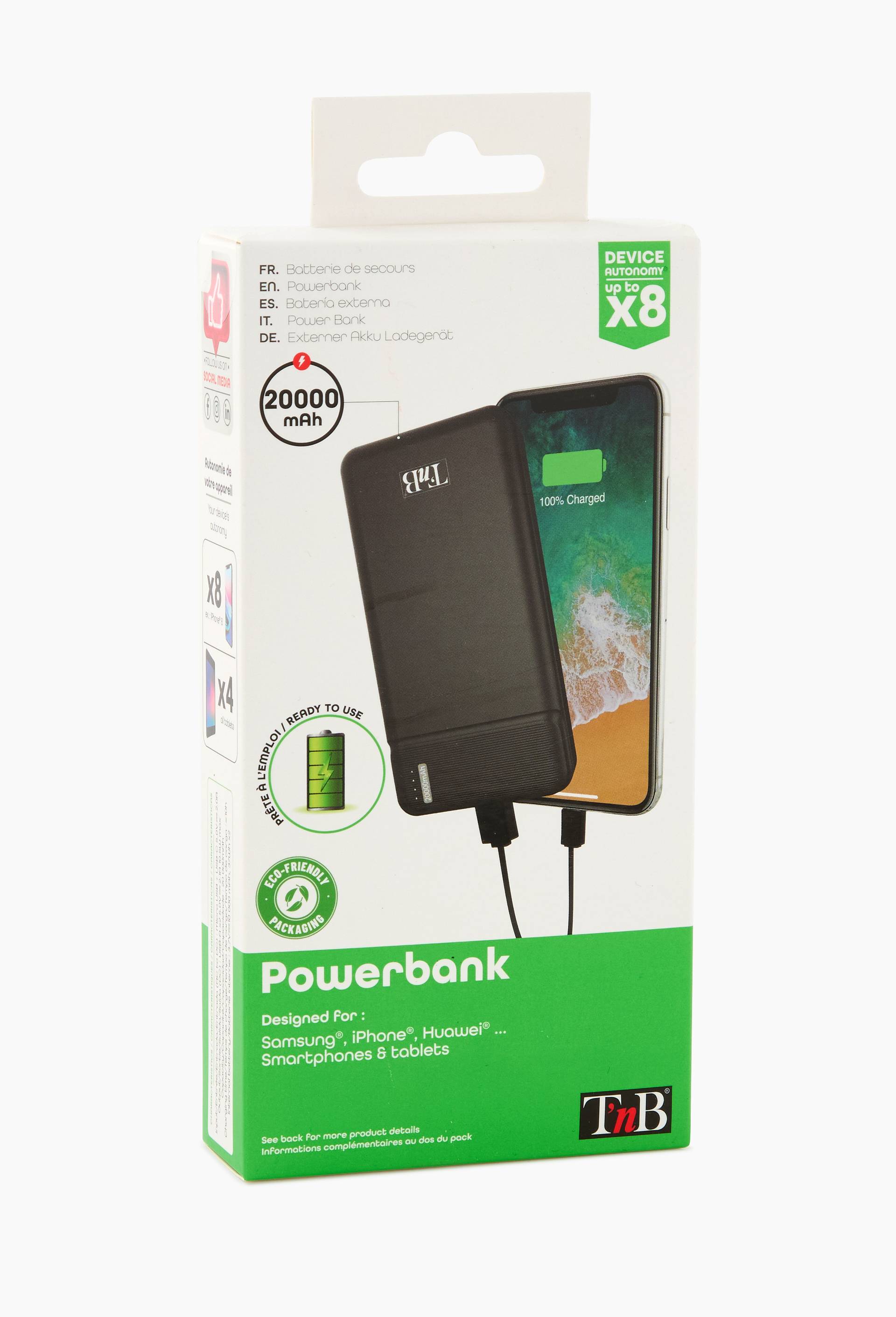 Batterie externe, 20000 mah, , large image number 0.0