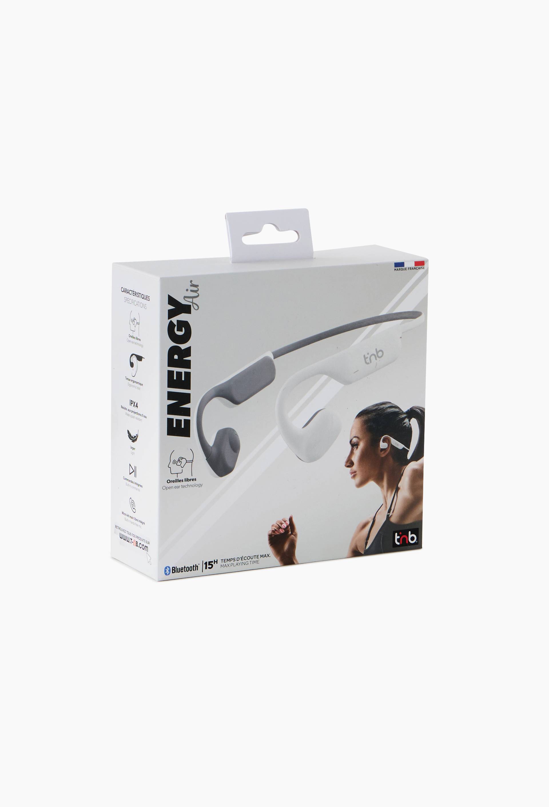 ENERGY AIR - &Eacute;couteurs Bluetooth conduction a&eacute;rienne - blanc, , large image number 2