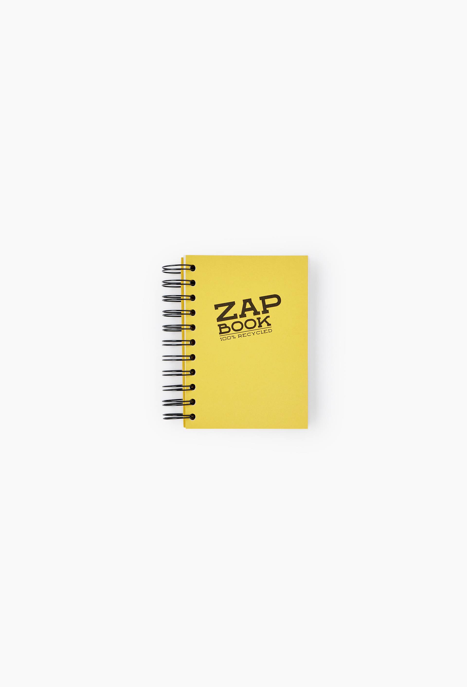 Zap Book RIN(spiral&eacute;) A6 160 feuilles 80g ass, , large image number 0