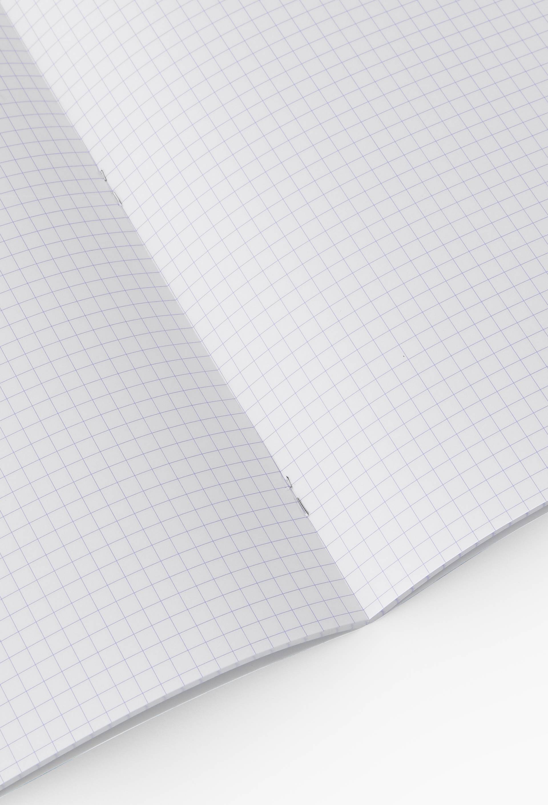 Cahier piqu&eacute; 21x29,7, petits carreaux, 96 pages, , large image number 1