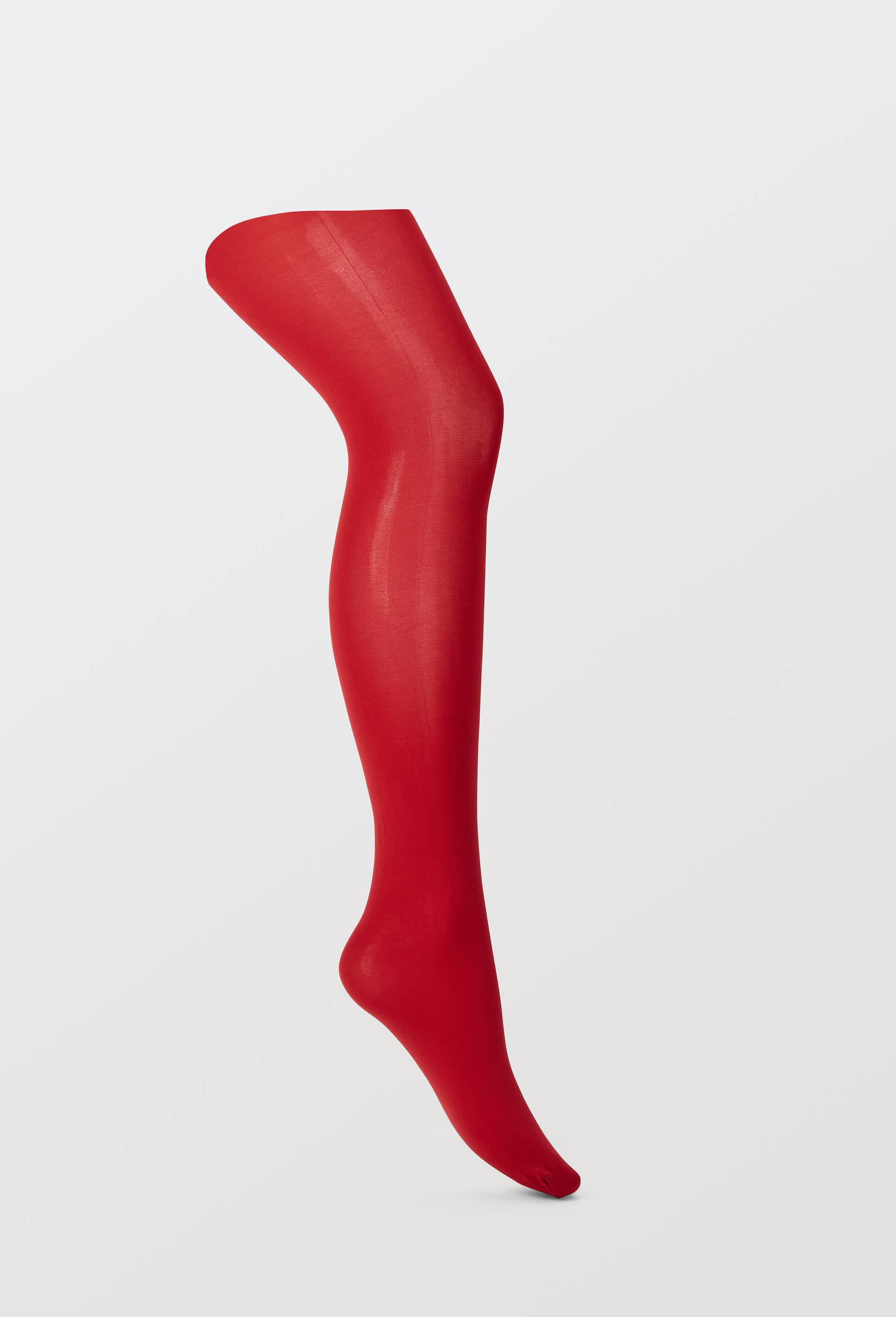 Collant noir opaque DIM, Rouge, swatch image