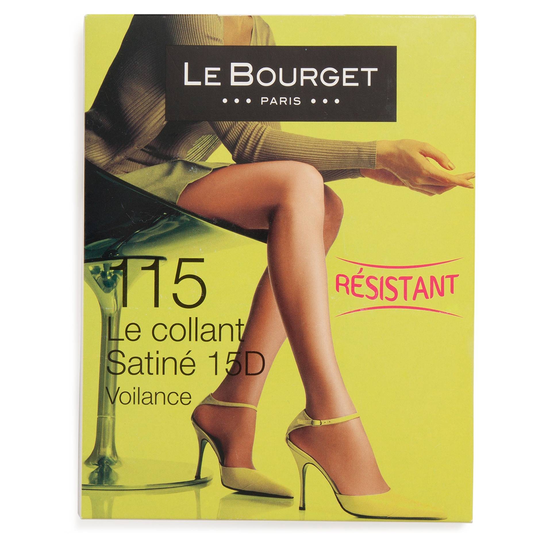 Collant voilance, vison, 15D, LE BOURGET, Bronze, large image number 0