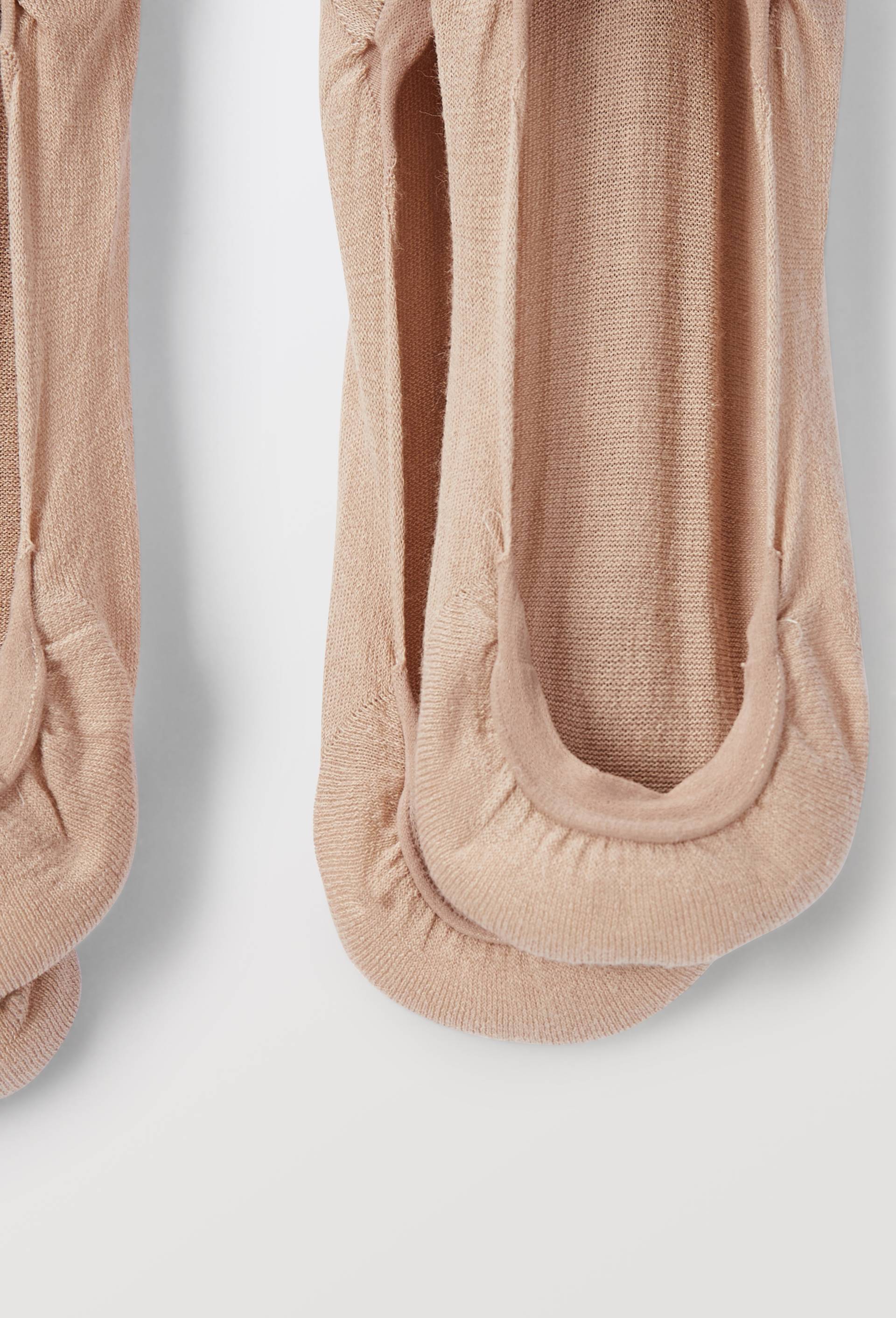 Paire de prot&egrave;ge pied sp&eacute;cial ballerine DIM, Beige clair, large image number 1