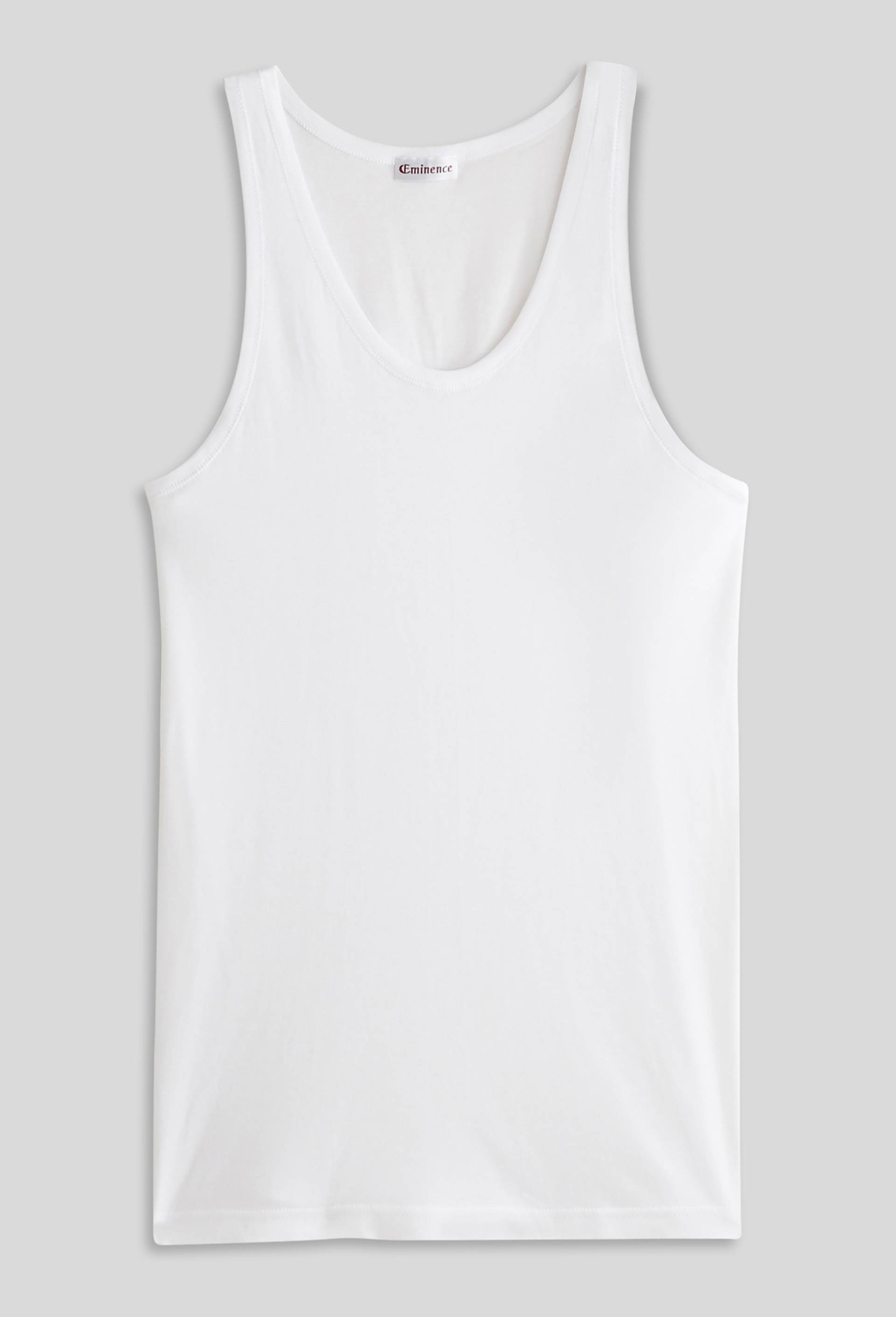 D&eacute;bardeur en coton Eminence, certifi&eacute; OEKO-TEX, Blanc, large image number 0