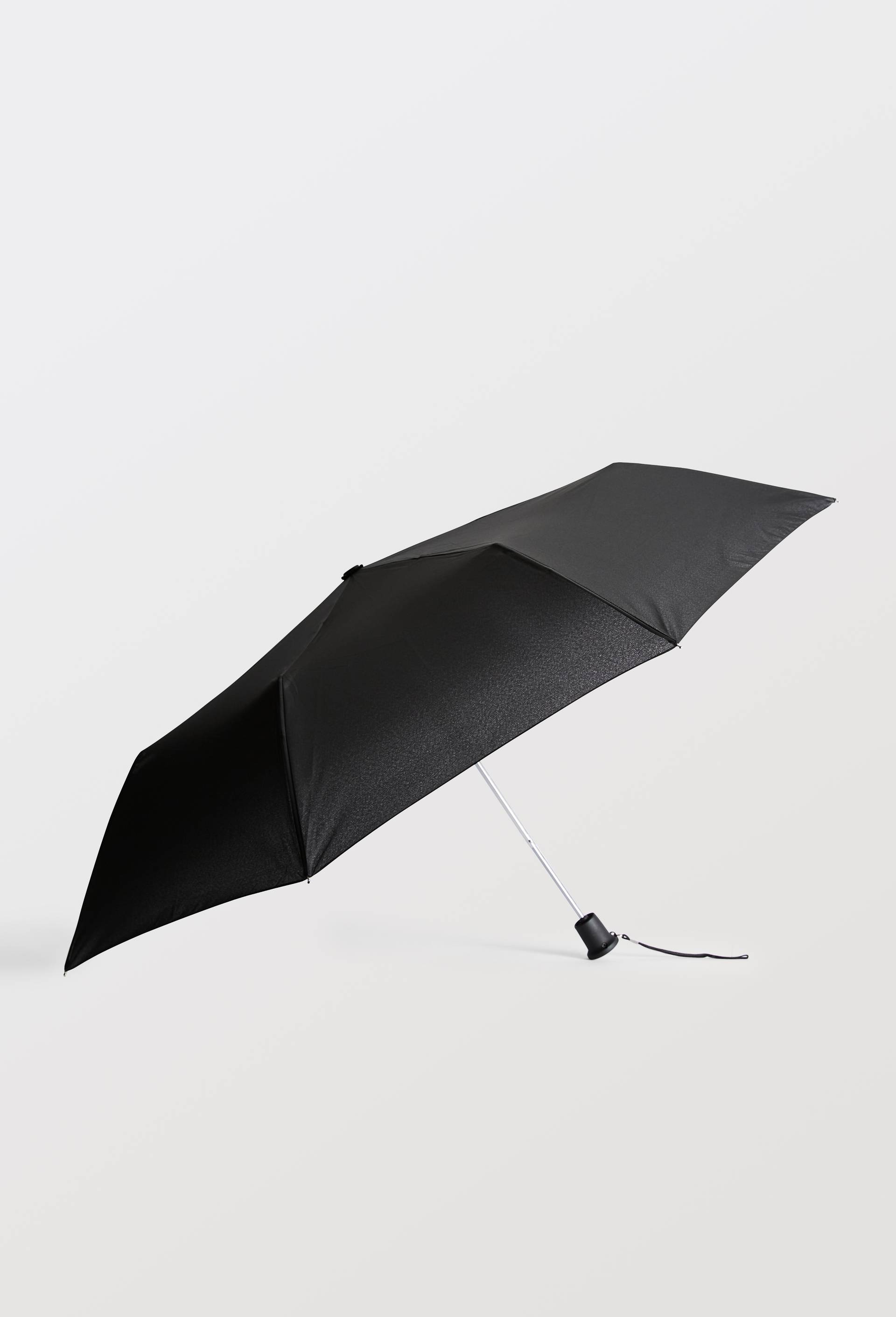 Parapluie automatique petit format uni, Noir, large image number 1