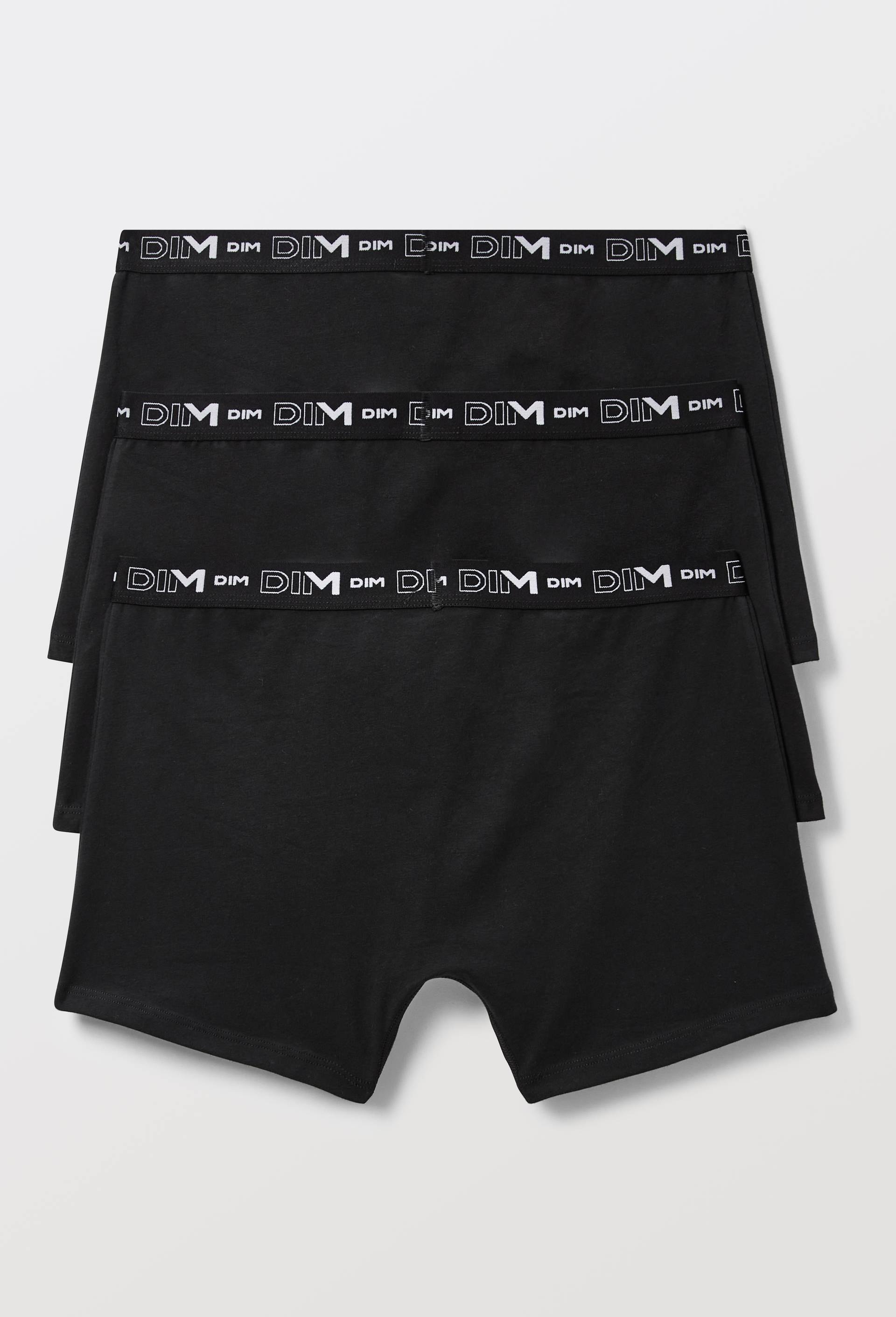 Lot de 3 boxers en coton MULTIPACK DIM, Noir, large image number 1