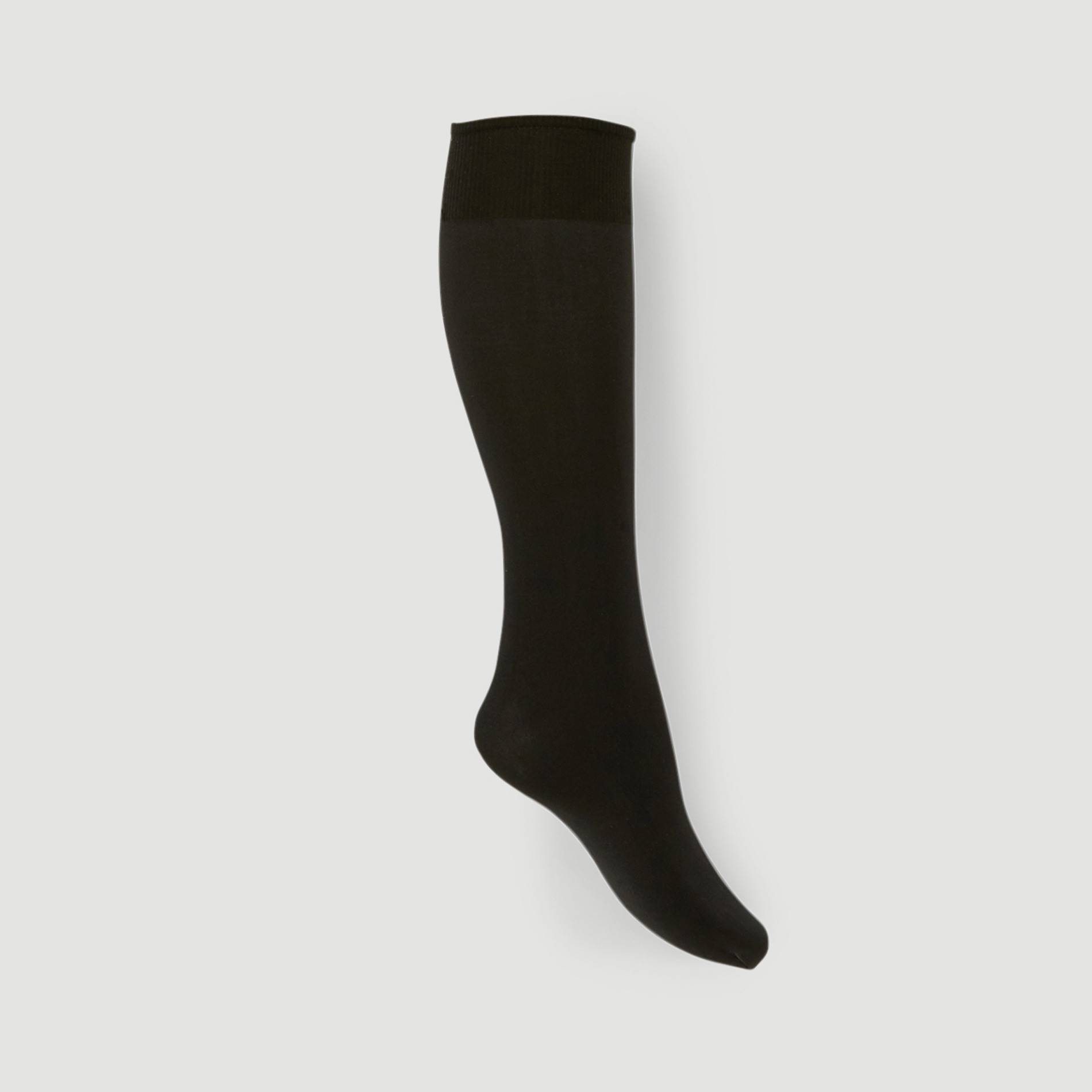 Paire de mi bas thermo DIM, Noir, large image number 1