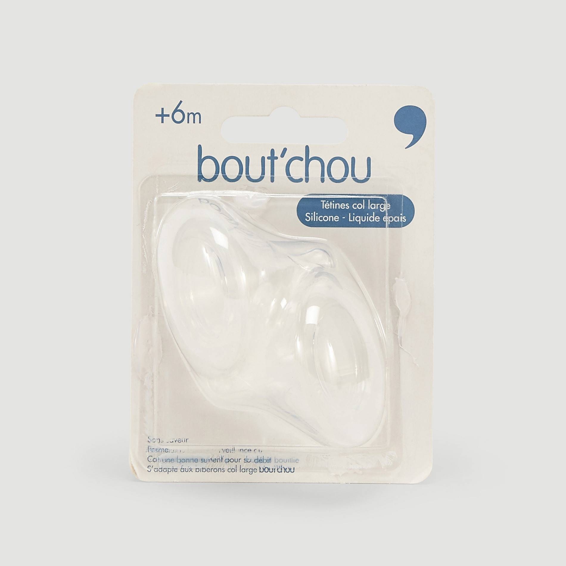 Lot de 2 t&eacute;tines, Transparent, large image number 1