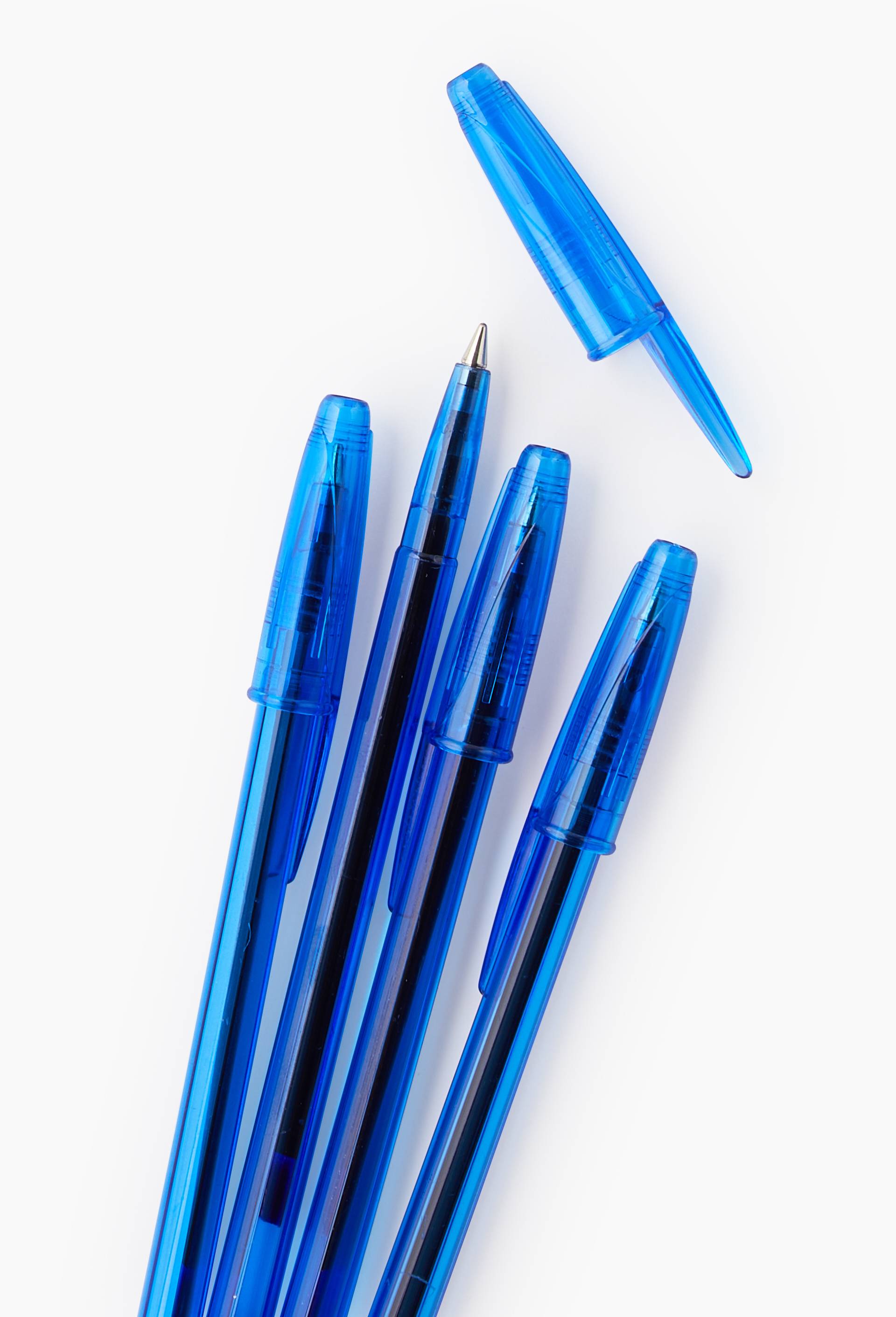 4 BILLES TRANSP. BLEU MPX 15, , large image number 1.0