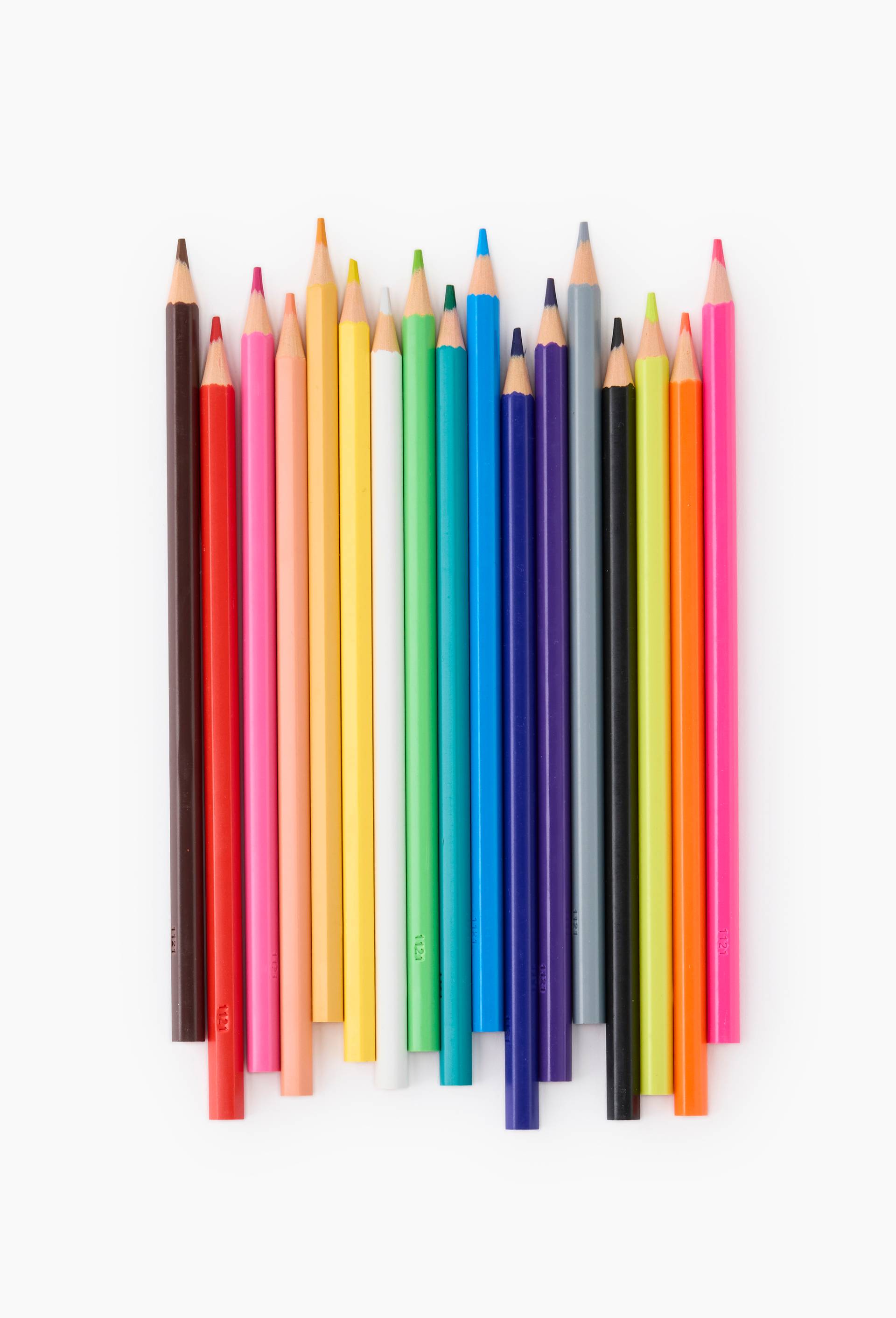 18 CRAYONS COUL 18CM MPX 2015, , large image number 0