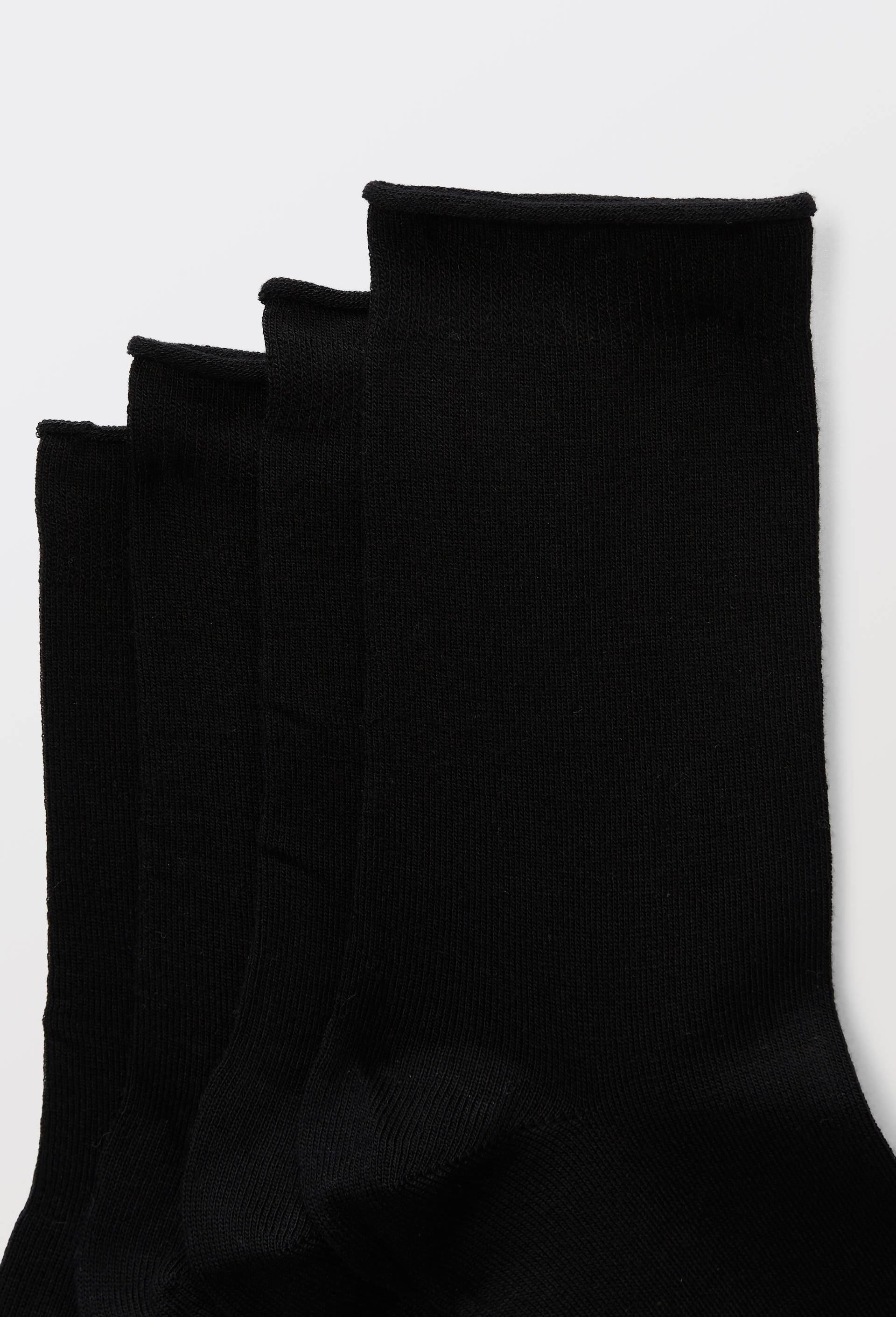 Lot de 2 chaussettes en modal DIM, Noir, large image number 1