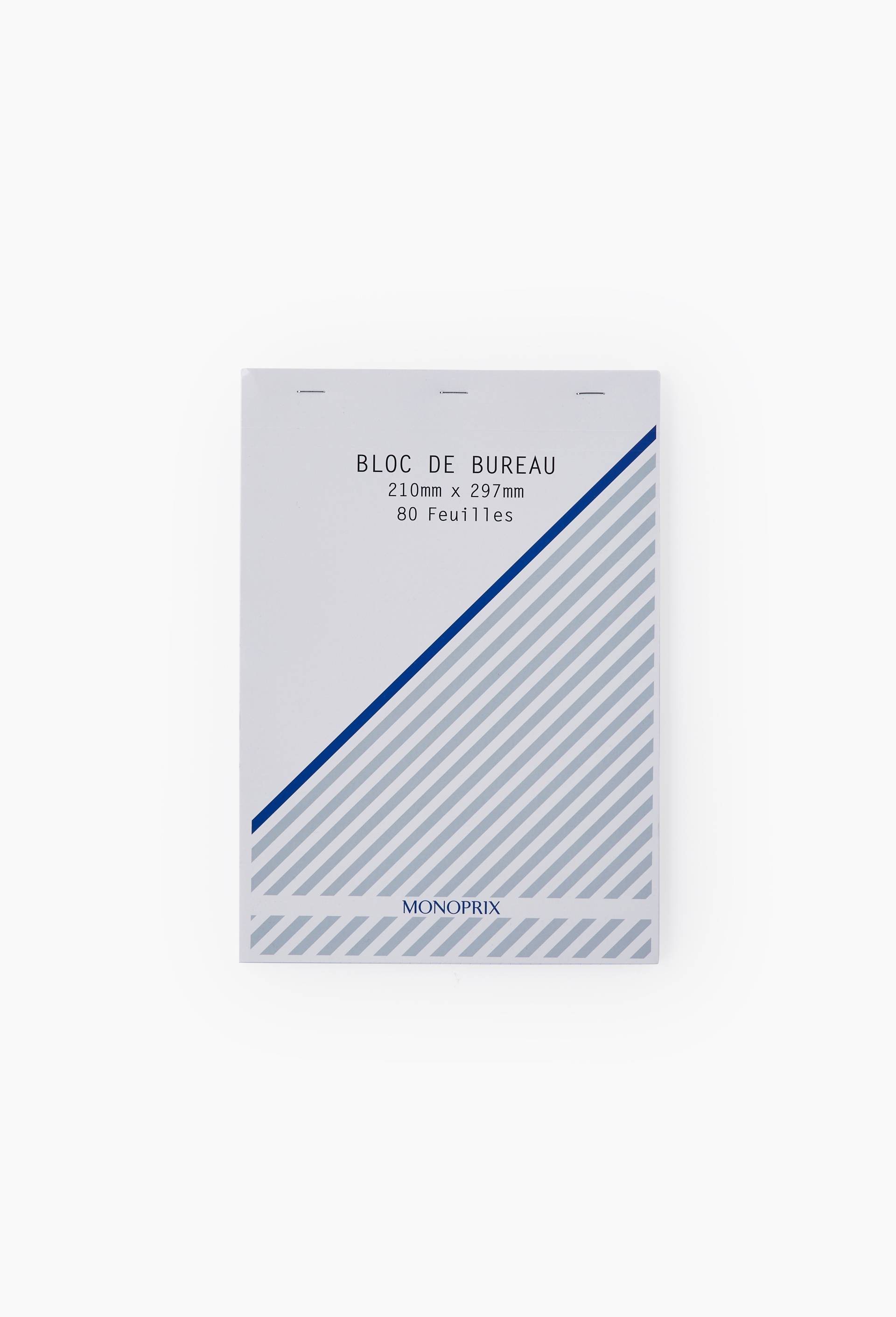 Bloc notes, 21x29,7cm, petits carreaux, 80 pages, 80gr/m&Acirc;&sup2;, , large image number 0