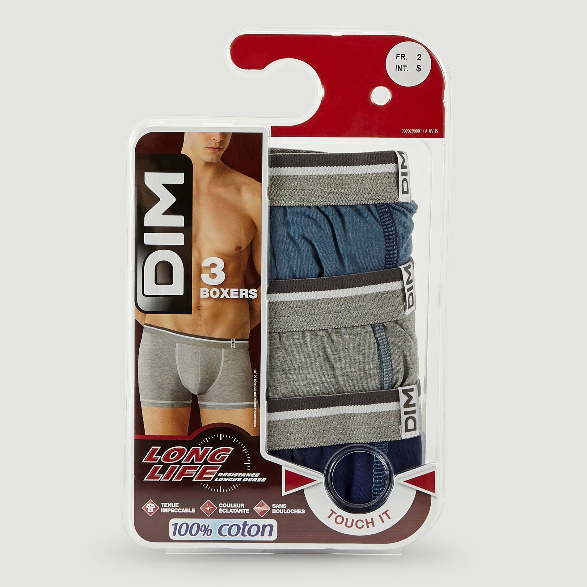 Lot de 3 boxers - DIM, Multicolore, large image number 0