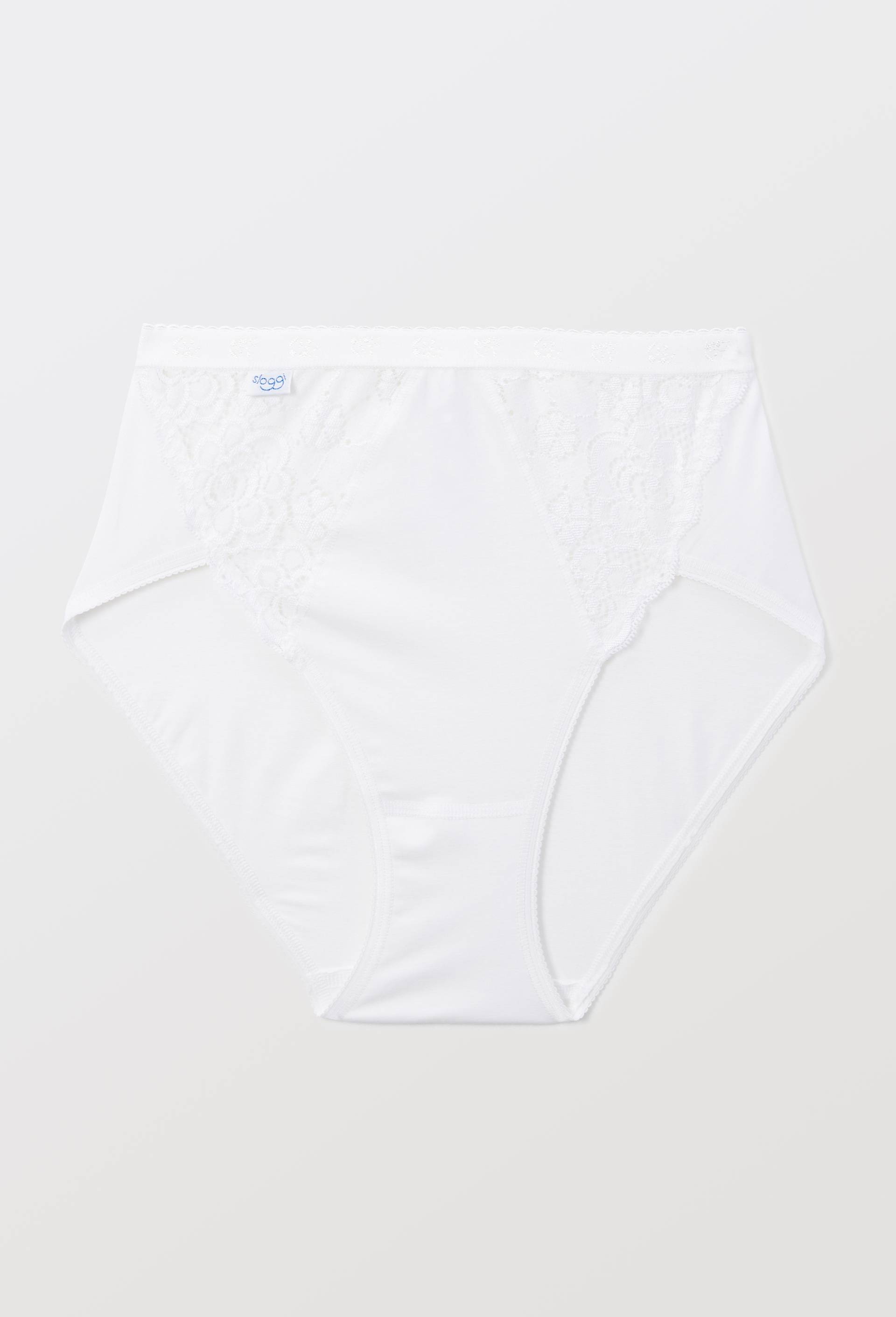 Culotte midi en dentelle Sloggi, Blanc, large image number 0