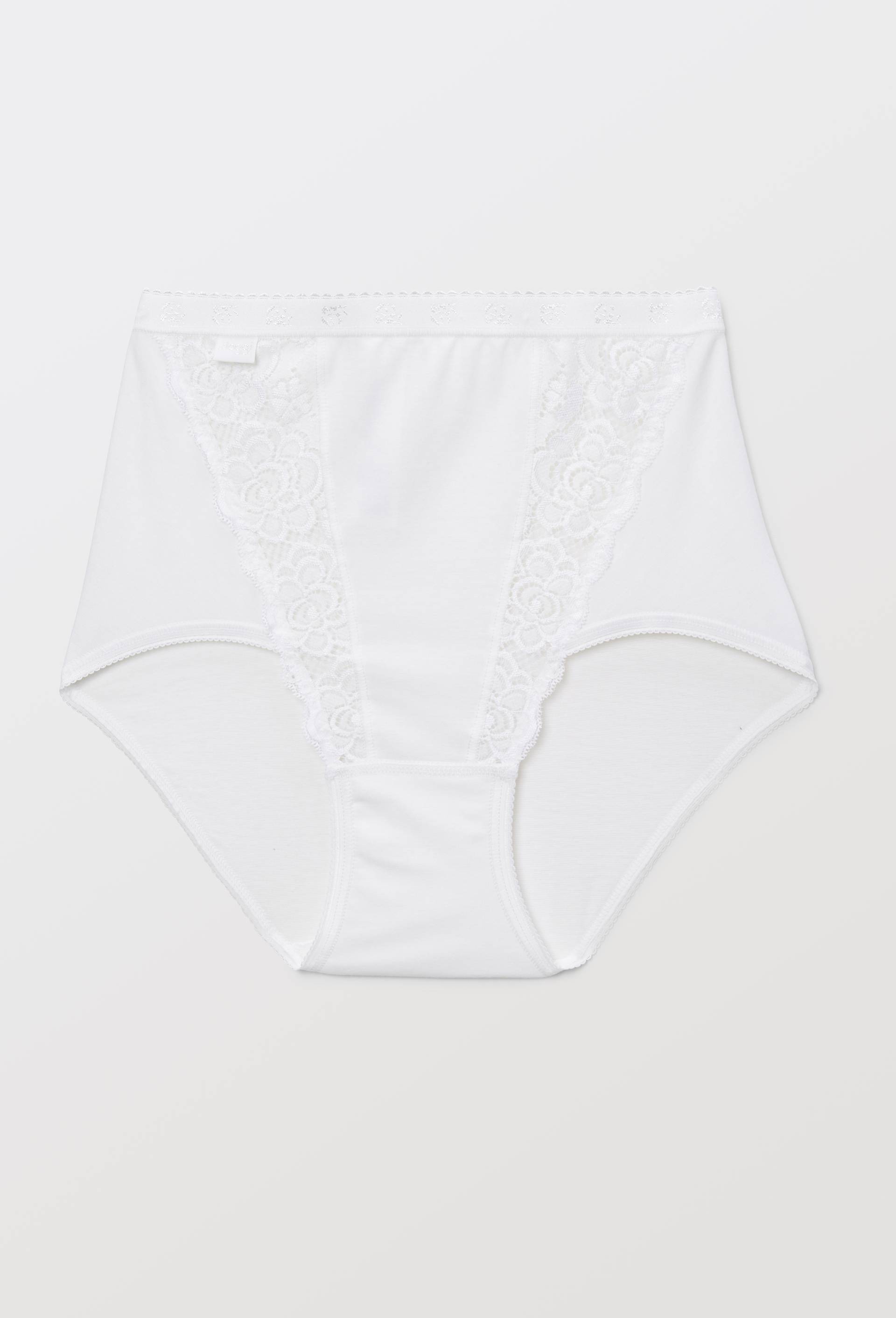 Culotte maxi en dentelle Sloggi, Blanc, large image number 0.0