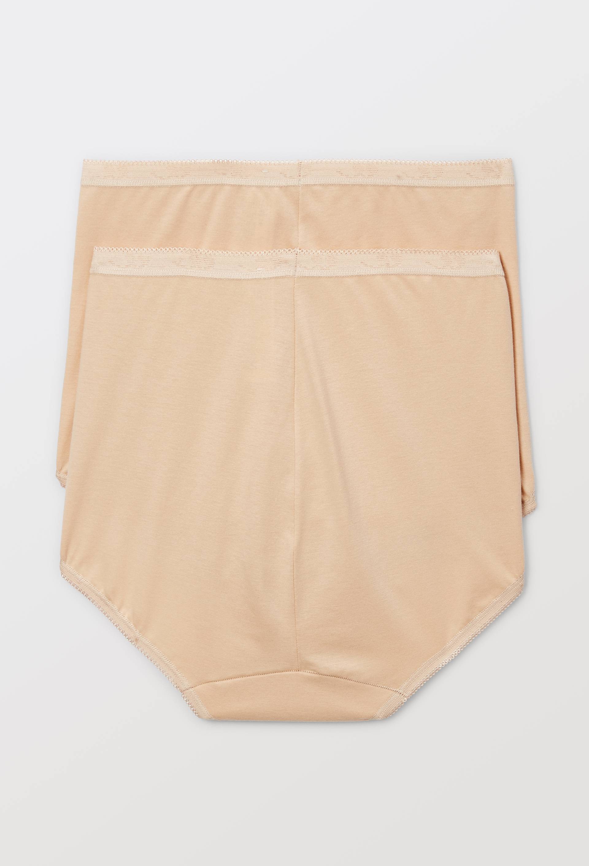 Lot de 2 culottes maxi en coton Sloggi, Beige clair, large image number 1