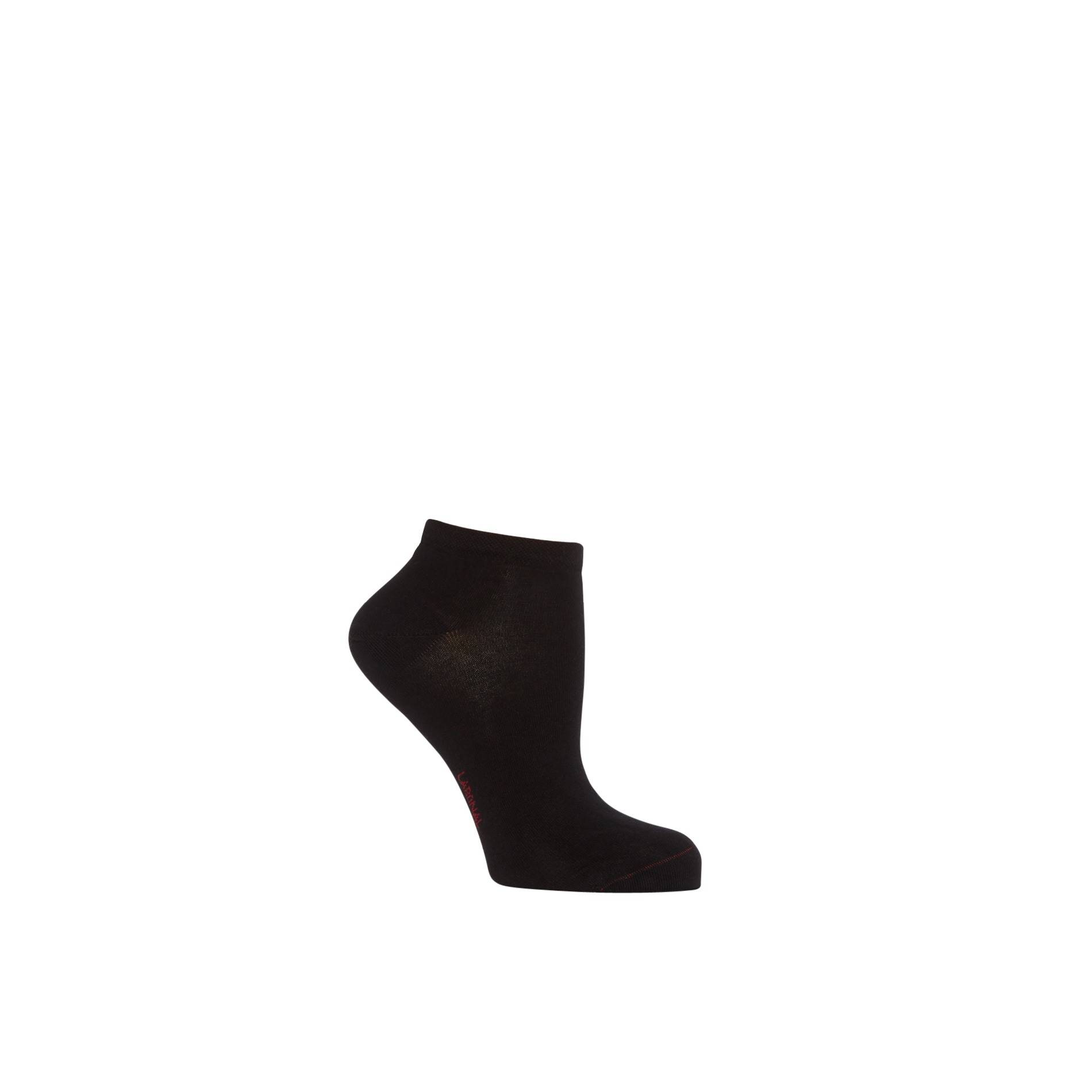 Paire de mini-socquettes en coton LABONAL, Noir, large image number 1