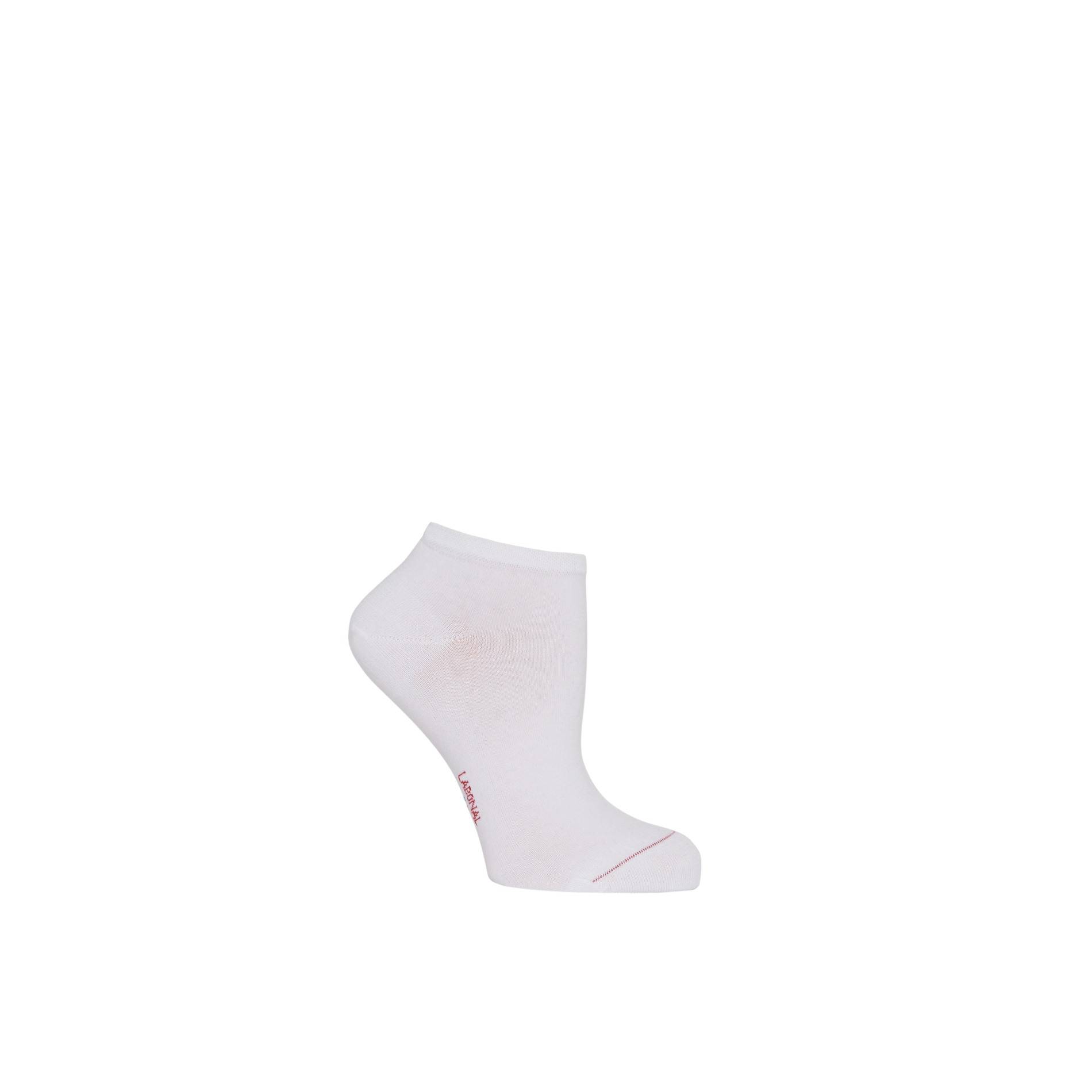 Paire de mini-socquettes en coton LABONAL, Blanc, large image number 1
