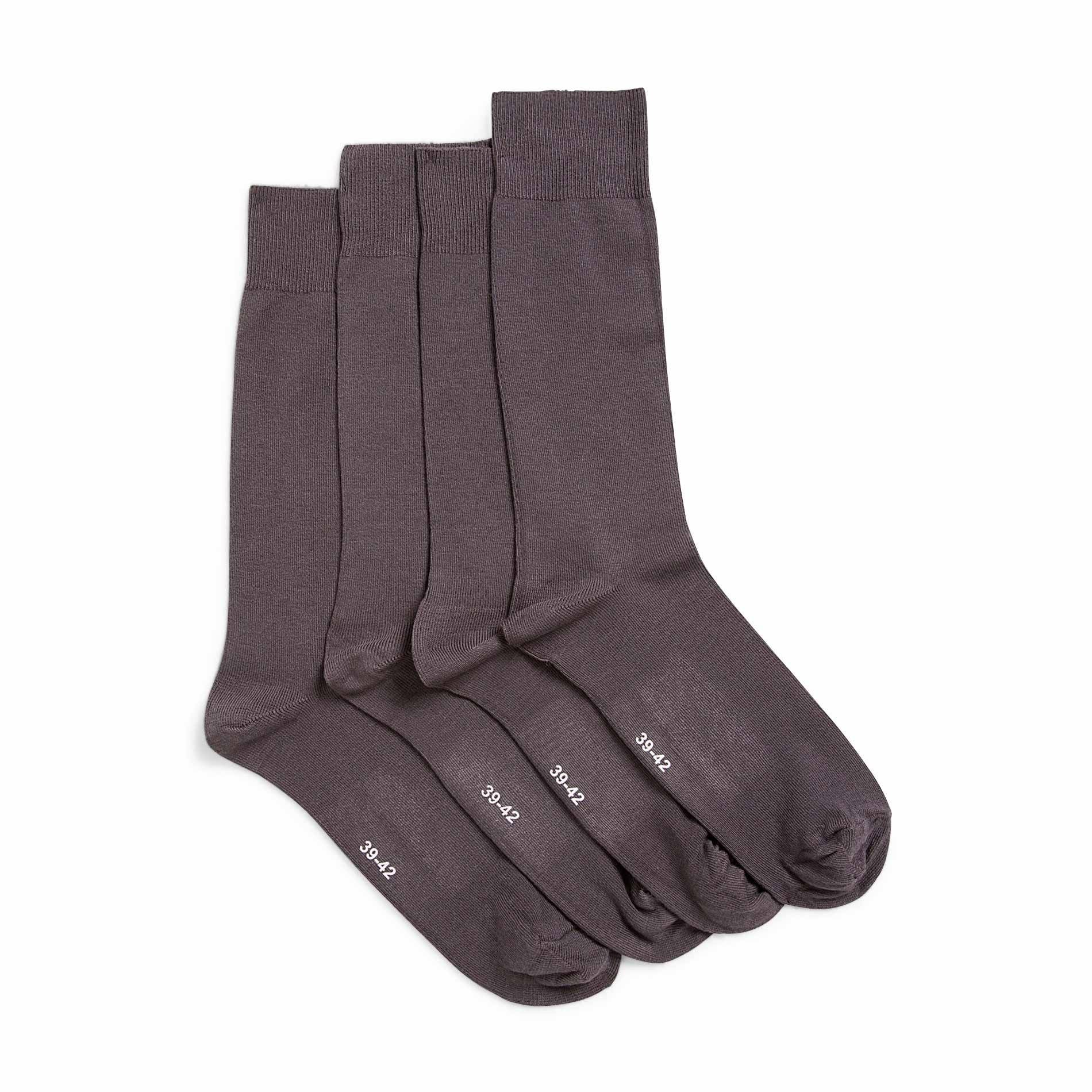 Lot de 2 paires de chaussettes en modal, Gris, large image number 1