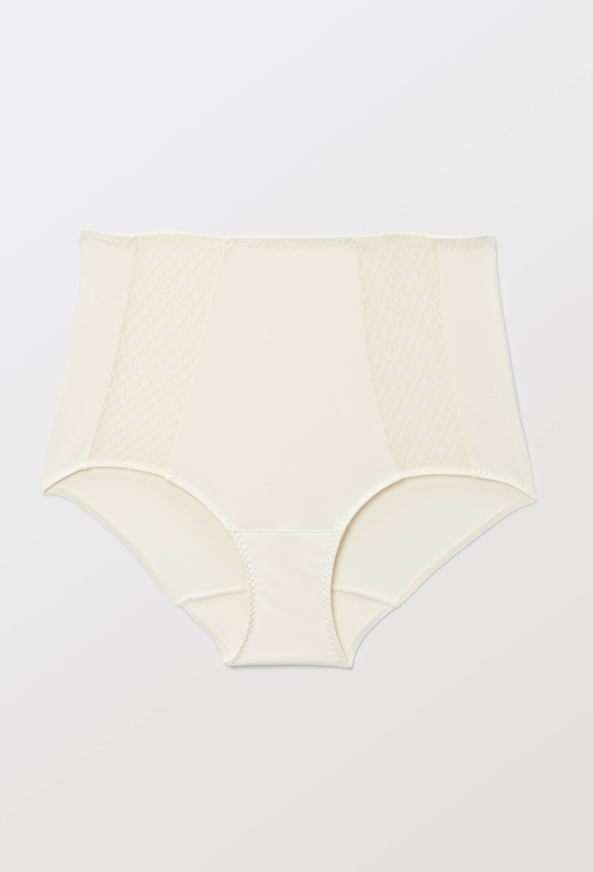 Culotte ventre plat en tulle DIM, Ecru, swatch image