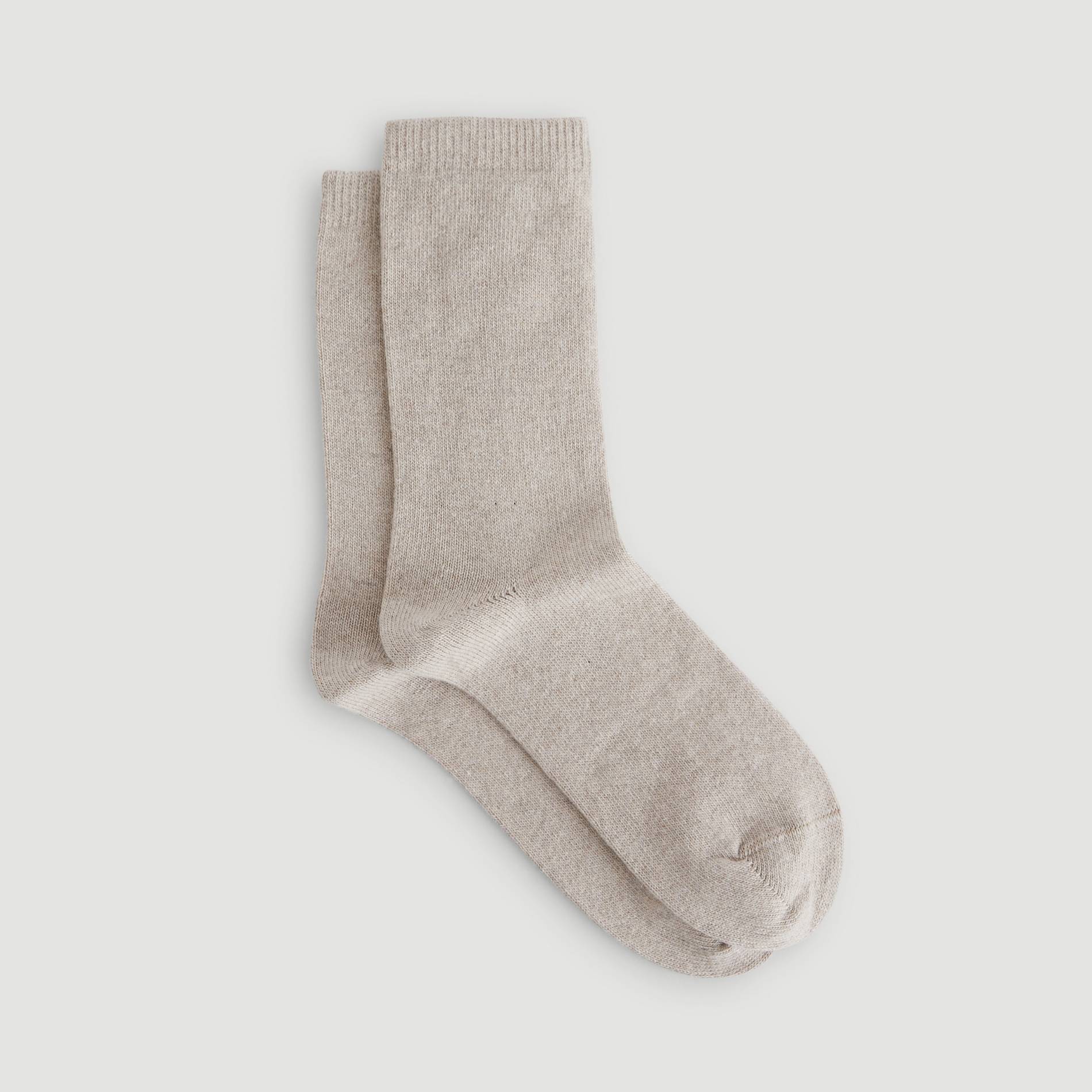 Paire de chaussettes contenant du cachemire Bleuforêt, Beige, large image number 1.0