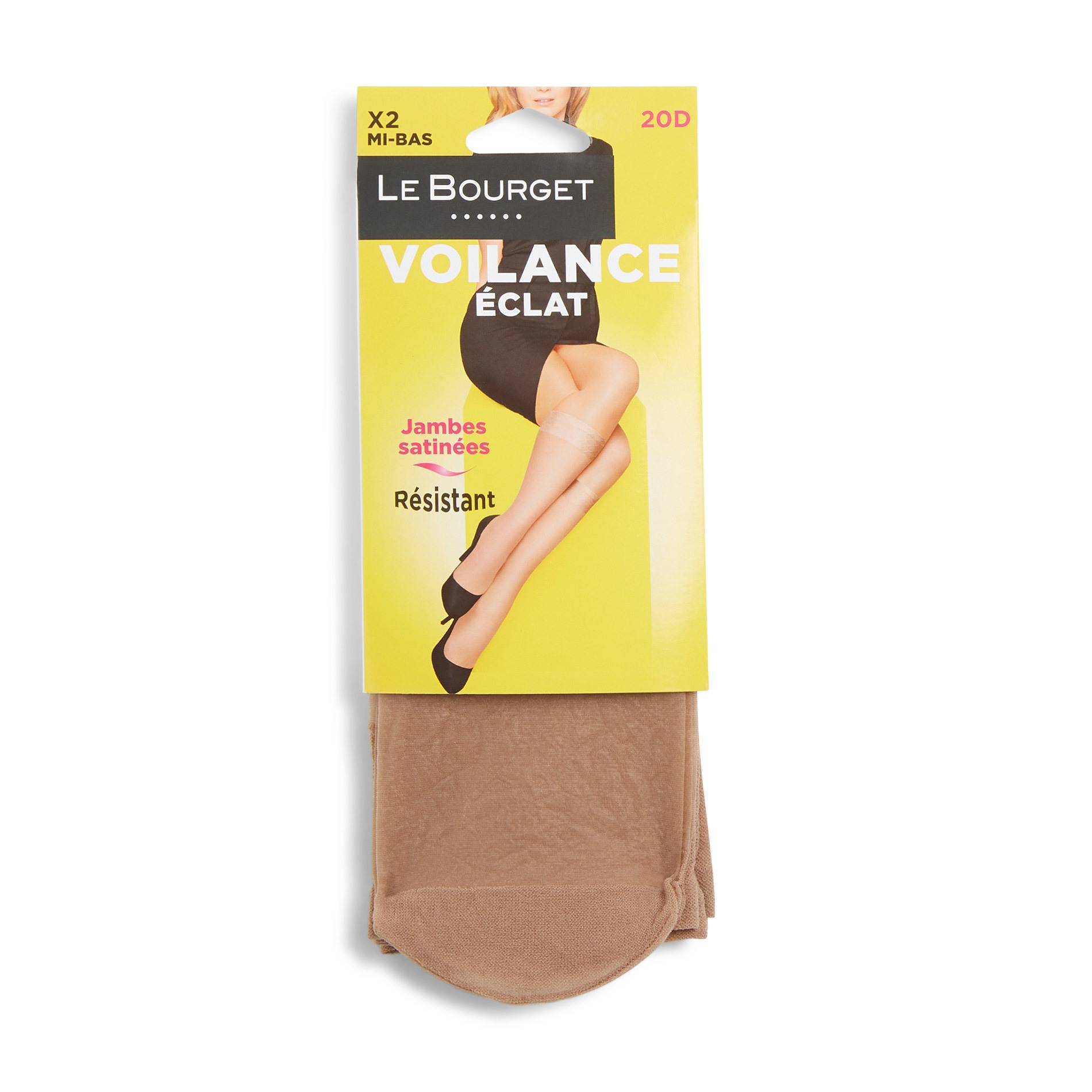MI-BAS BRILLANT, Beige clair, large image number 0